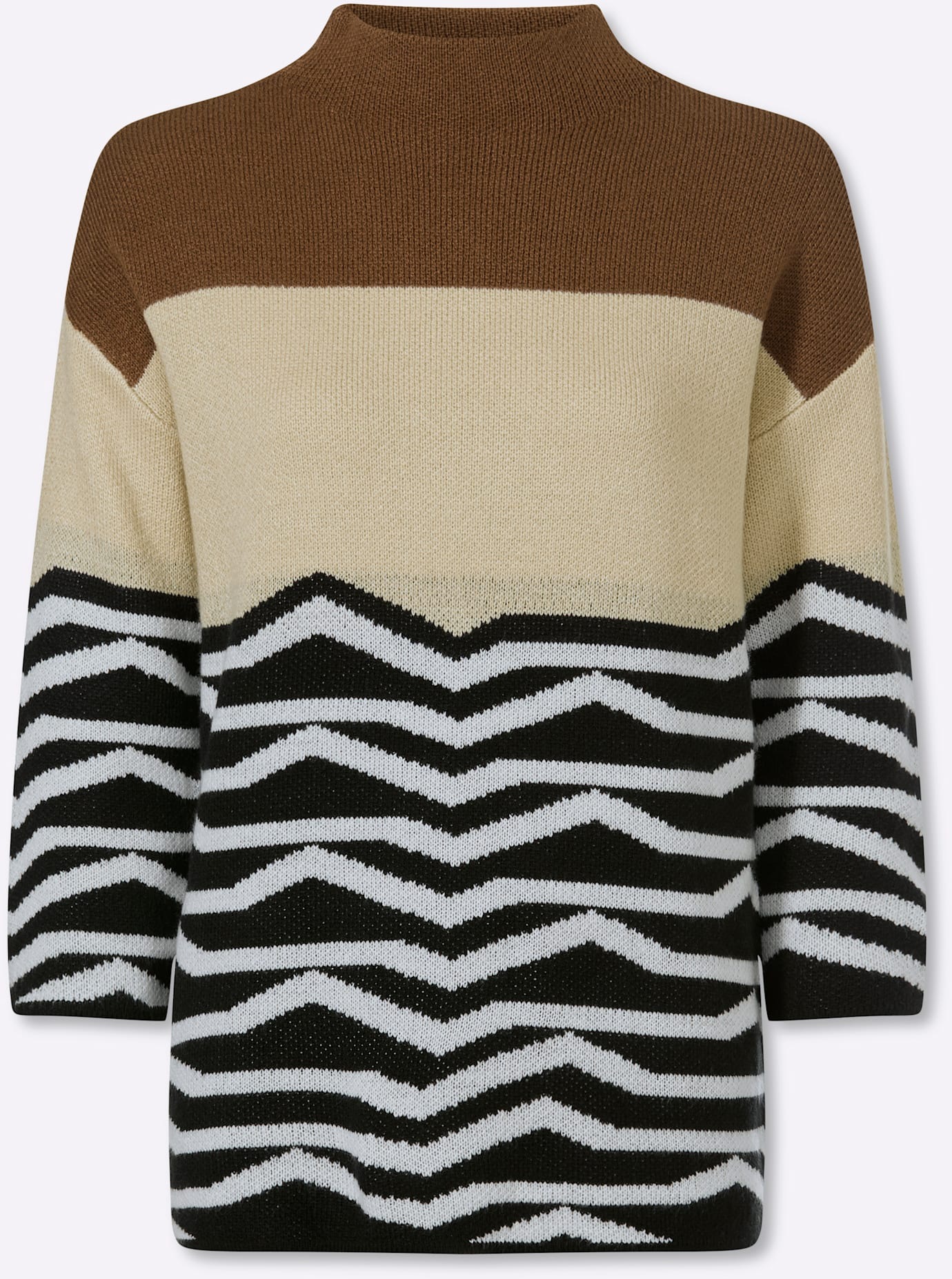 Classic Basics Longpullover »3/4-Arm-Pullover«
