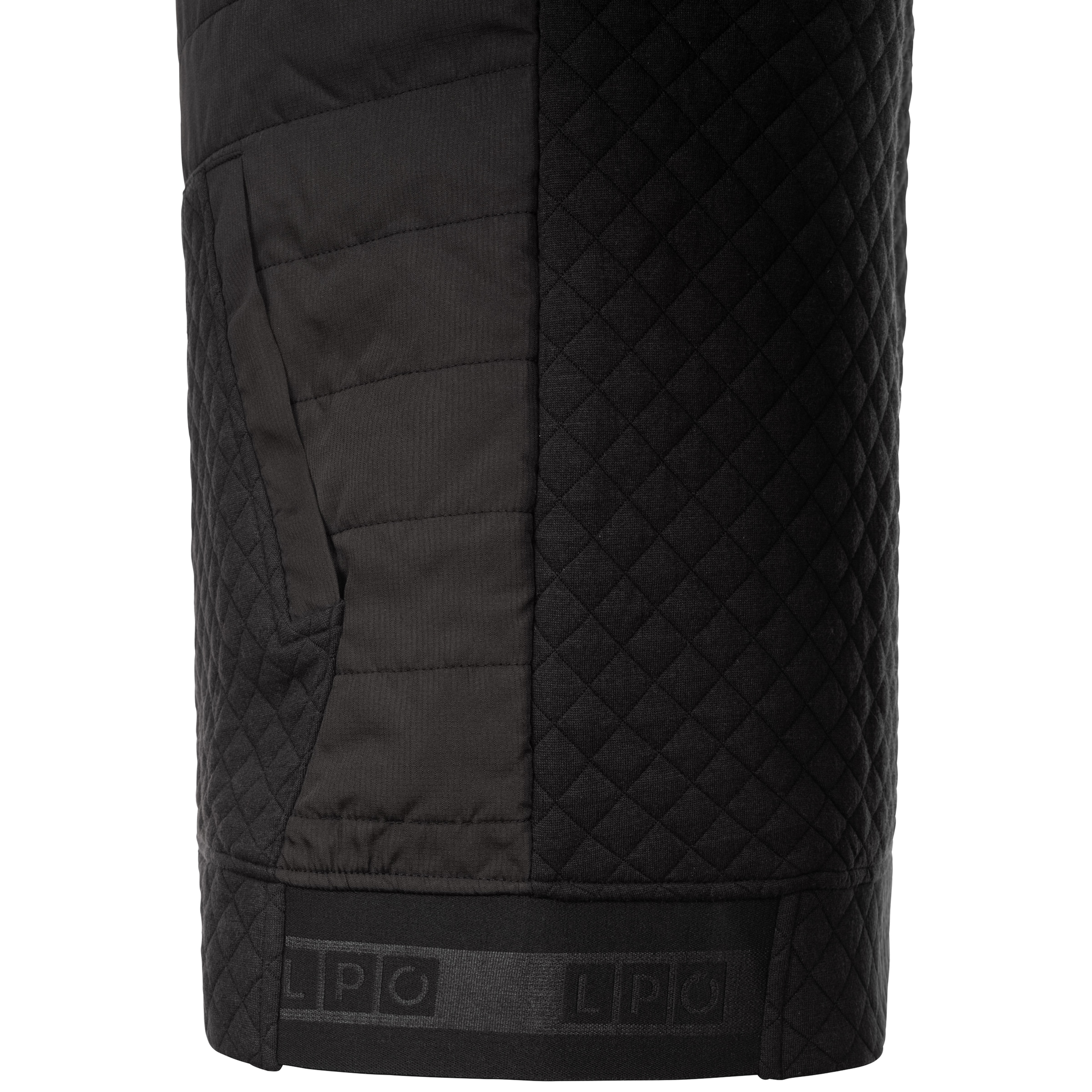 LPO Veste matelassée »Edward 2« mit Kängurutasche und Steppfleece