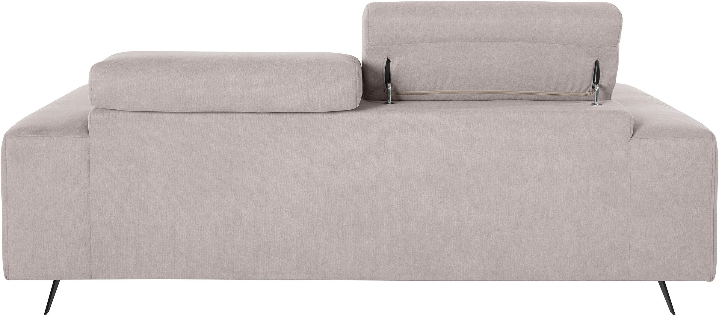 DOMO collection 2-Sitzer »Trento, mit Kufenfuss oder Einzelfuss«, wahlweise mit Kopfteilverstellung und in zwei Grössen erhältlich