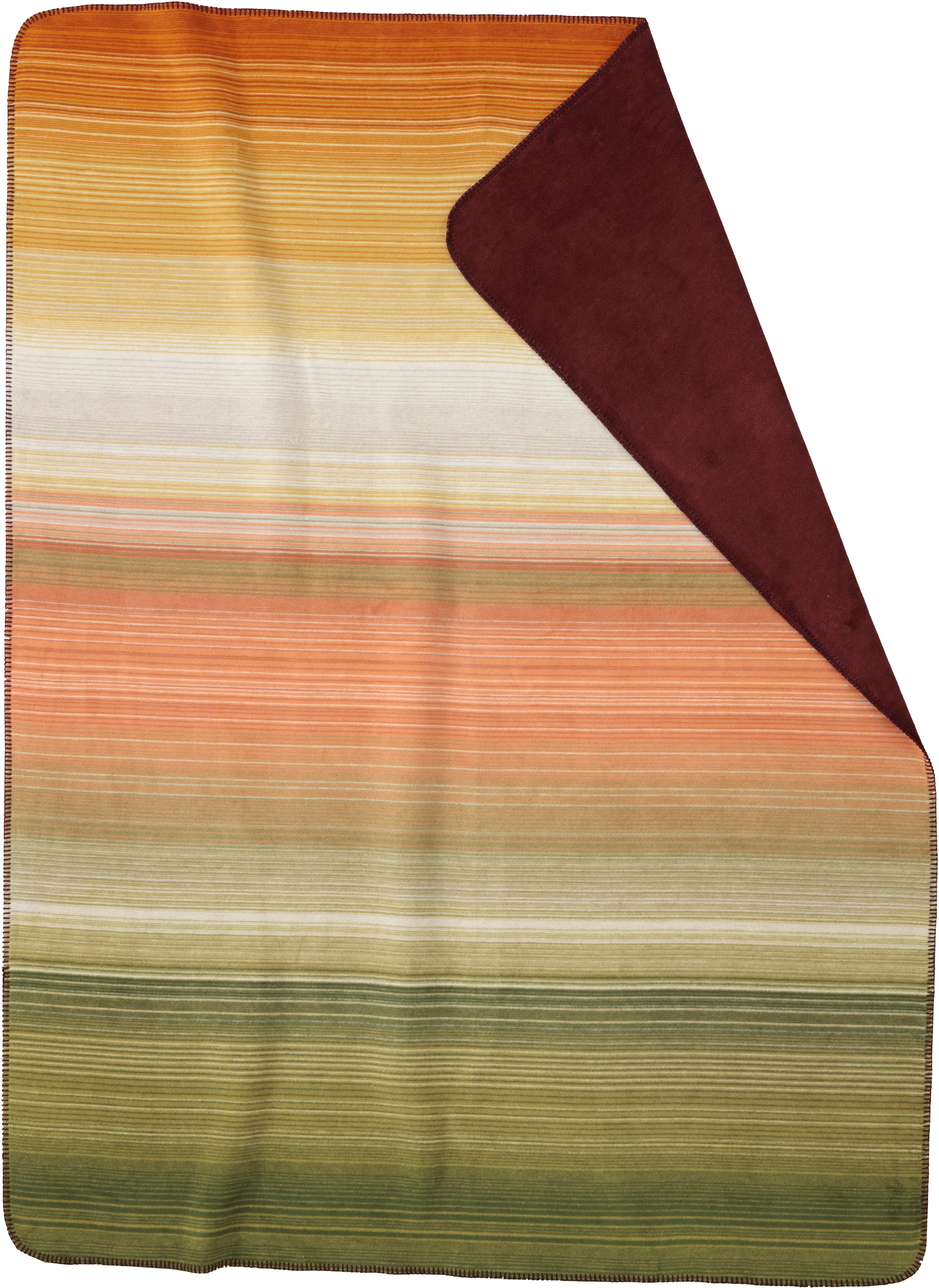 Biederlack Wohndecke »Wohndecke Woodland«, 150 x 200, mit Zierstich
