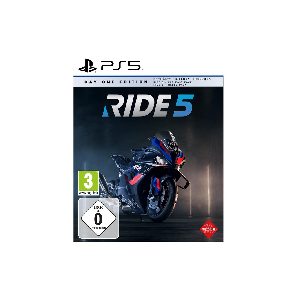 Spielesoftware »RIDE 5 Day One Ed PS5«, PlayStation 5