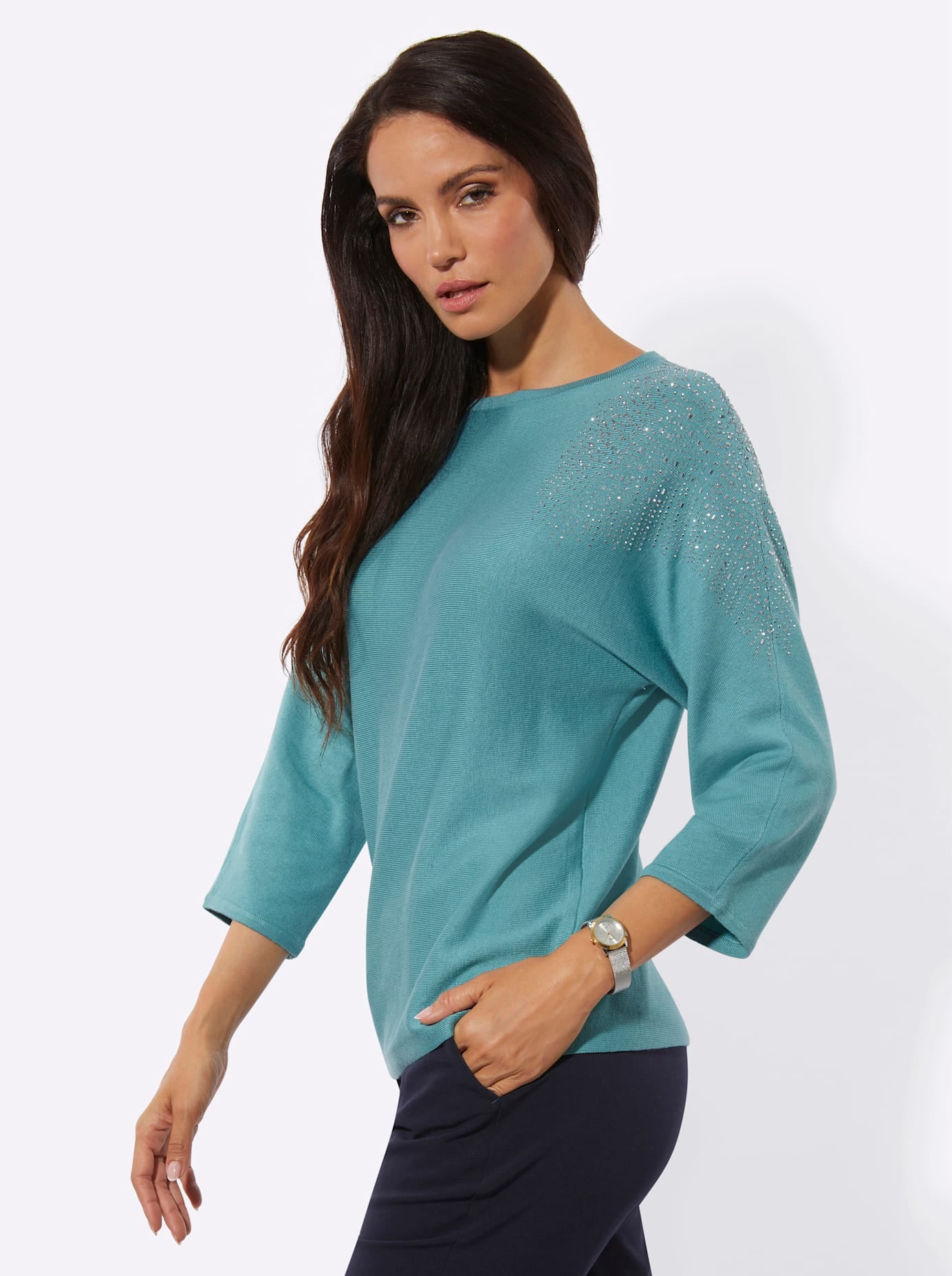 creation L Fledermauspullover »Lyocell-Mix-Pullover«