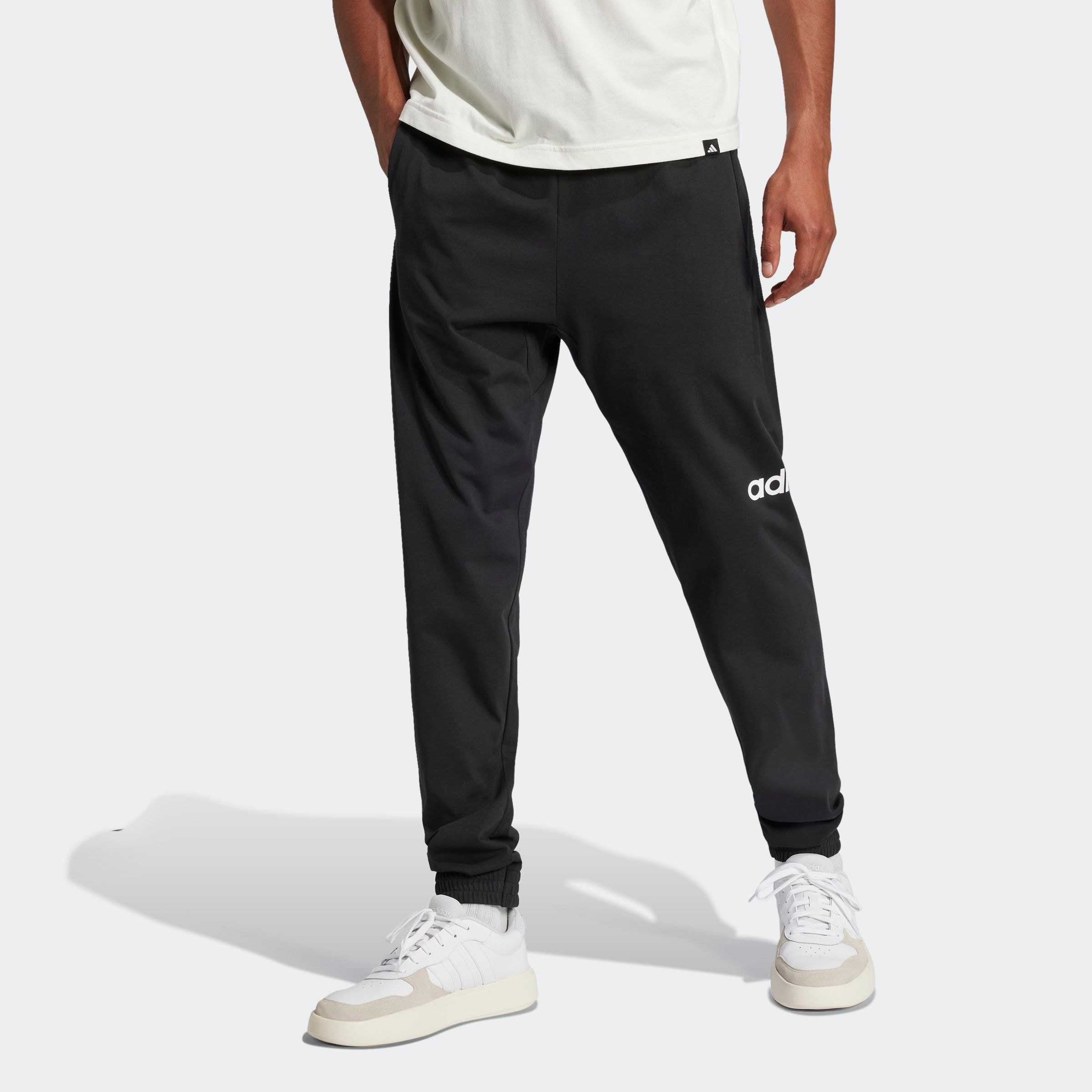 Image of adidas Sportswear Sporthose "ESSENTIALS LINEAR SINGLE JERSEY"