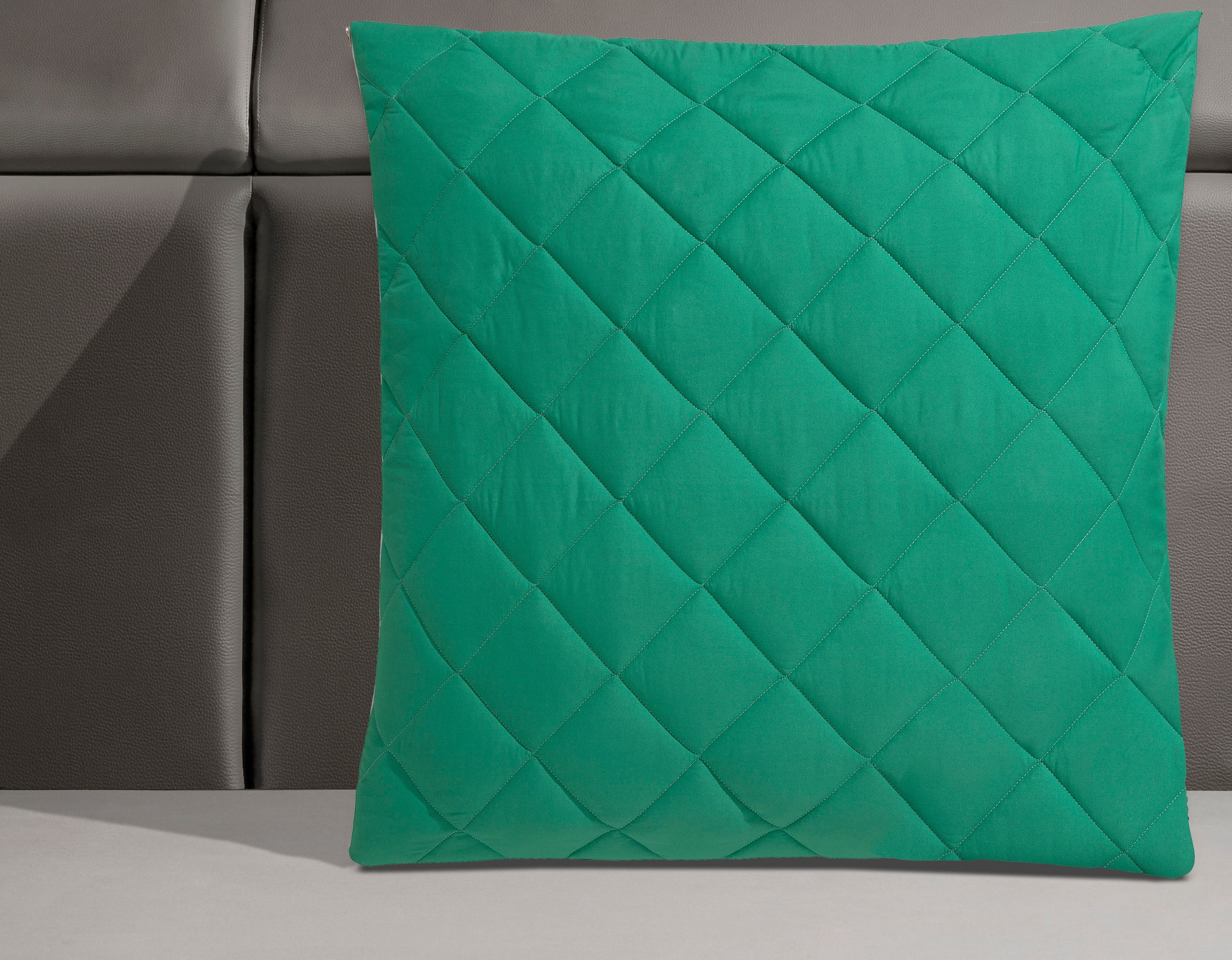 OTTO home Microfaserkissen "Microlux Kopfkissen 40x80 cm, 80x80 cm" Füllung: 3D-Faserbällchen 1 Stk. tlg. Kissen, in den Farben: weiß, blau, rosa & grün