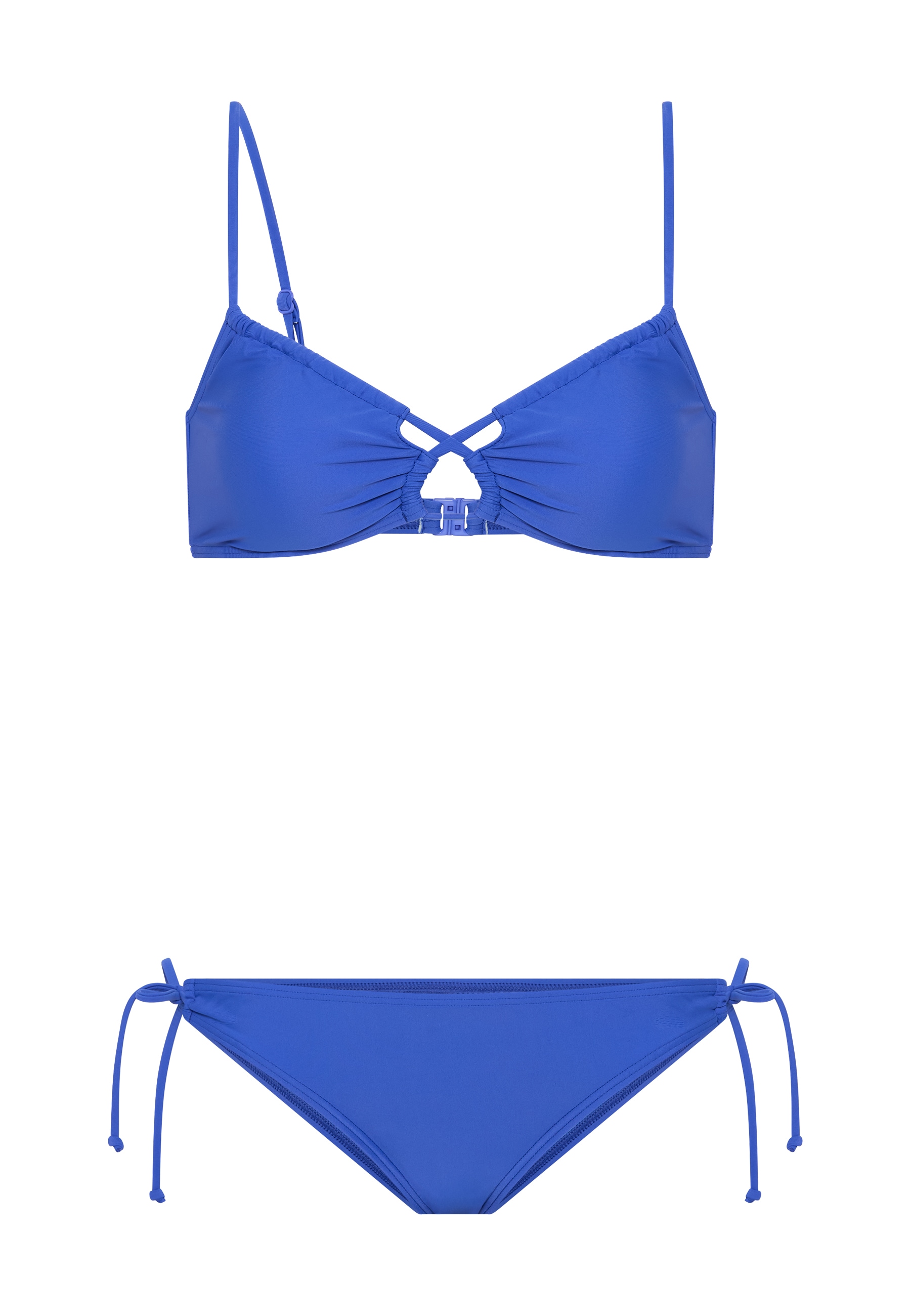 LSCN by LASCANA Bustier-Bikini in trendiger Unifarbe