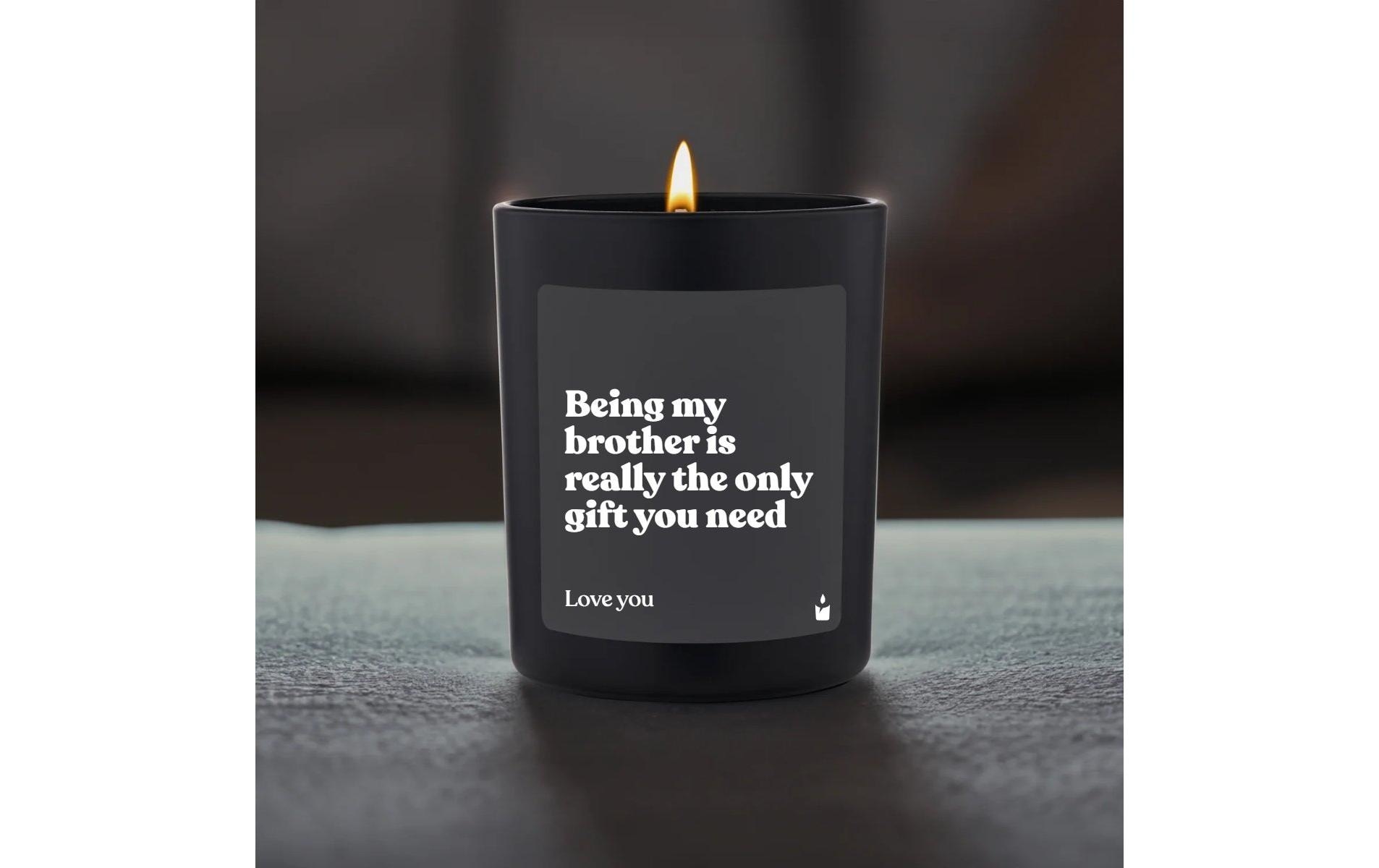   Duftkerze »ChattyCandles Being my brother 6,7 x 8 cm«