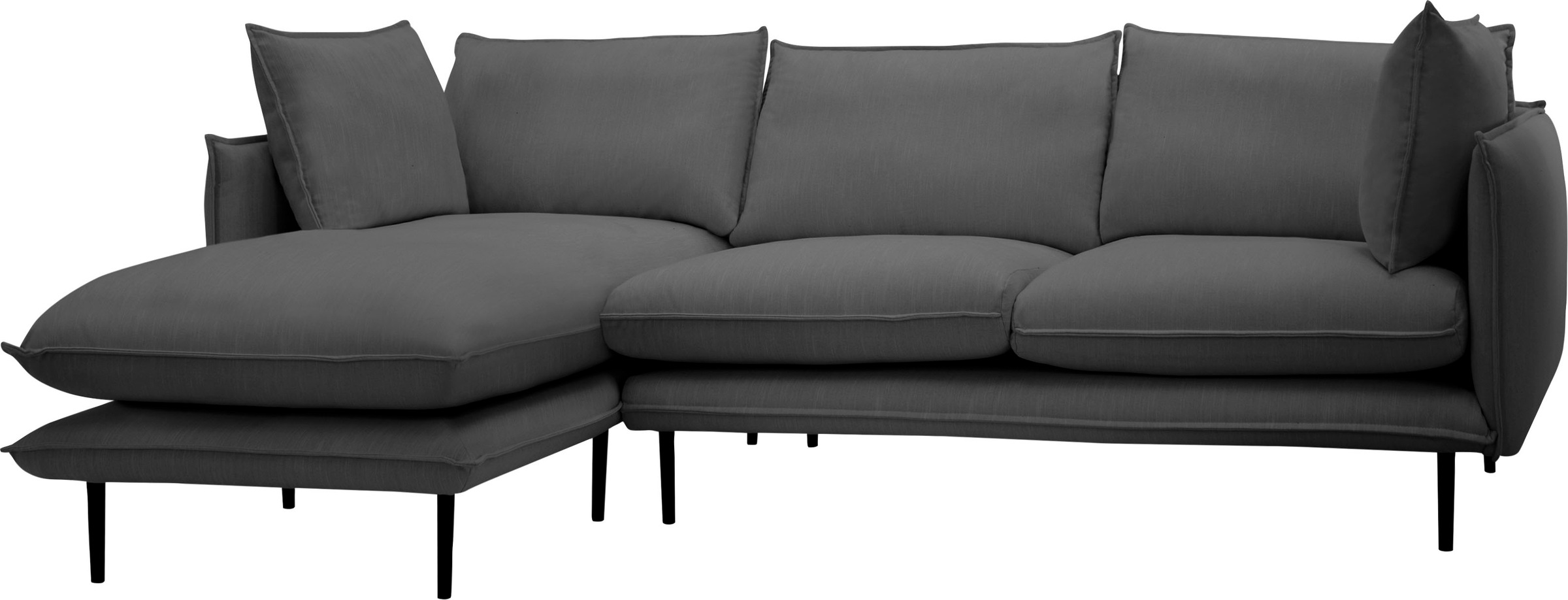 Image of INOSIGN Ecksofa »Somba«, mit dickem Keder und eleganter Optik, Ottomane wahlweise links oder rechts erhältlich bei Ackermann Versand Schweiz