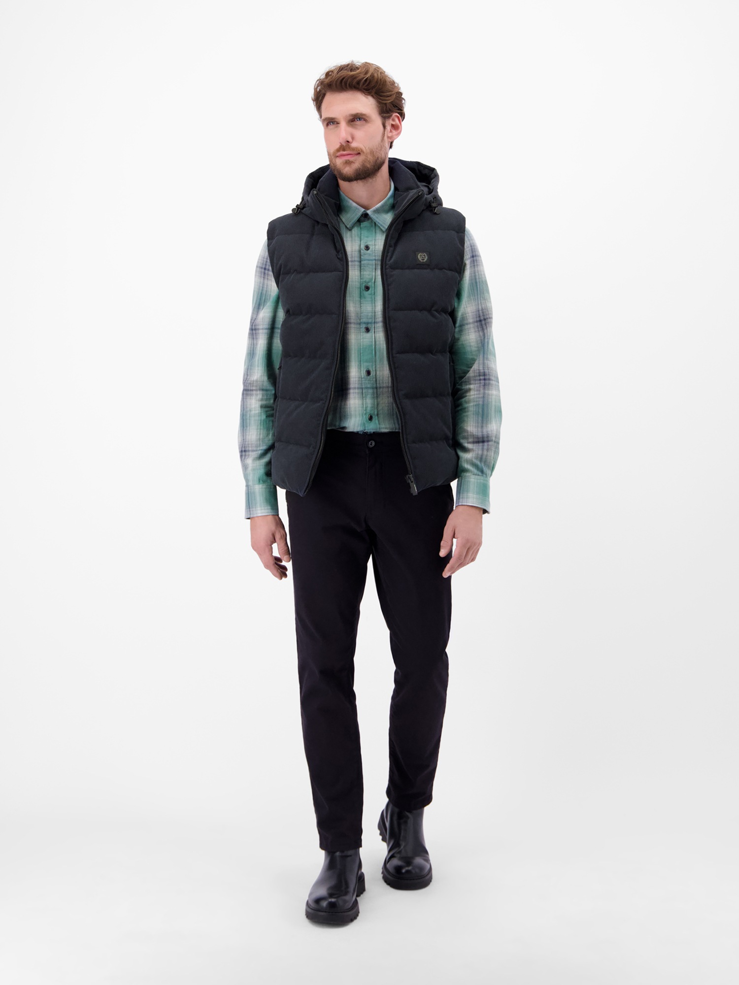 LERROS Chemise à carreaux »Herren Karohemd, charakterstark und stilbewusst«