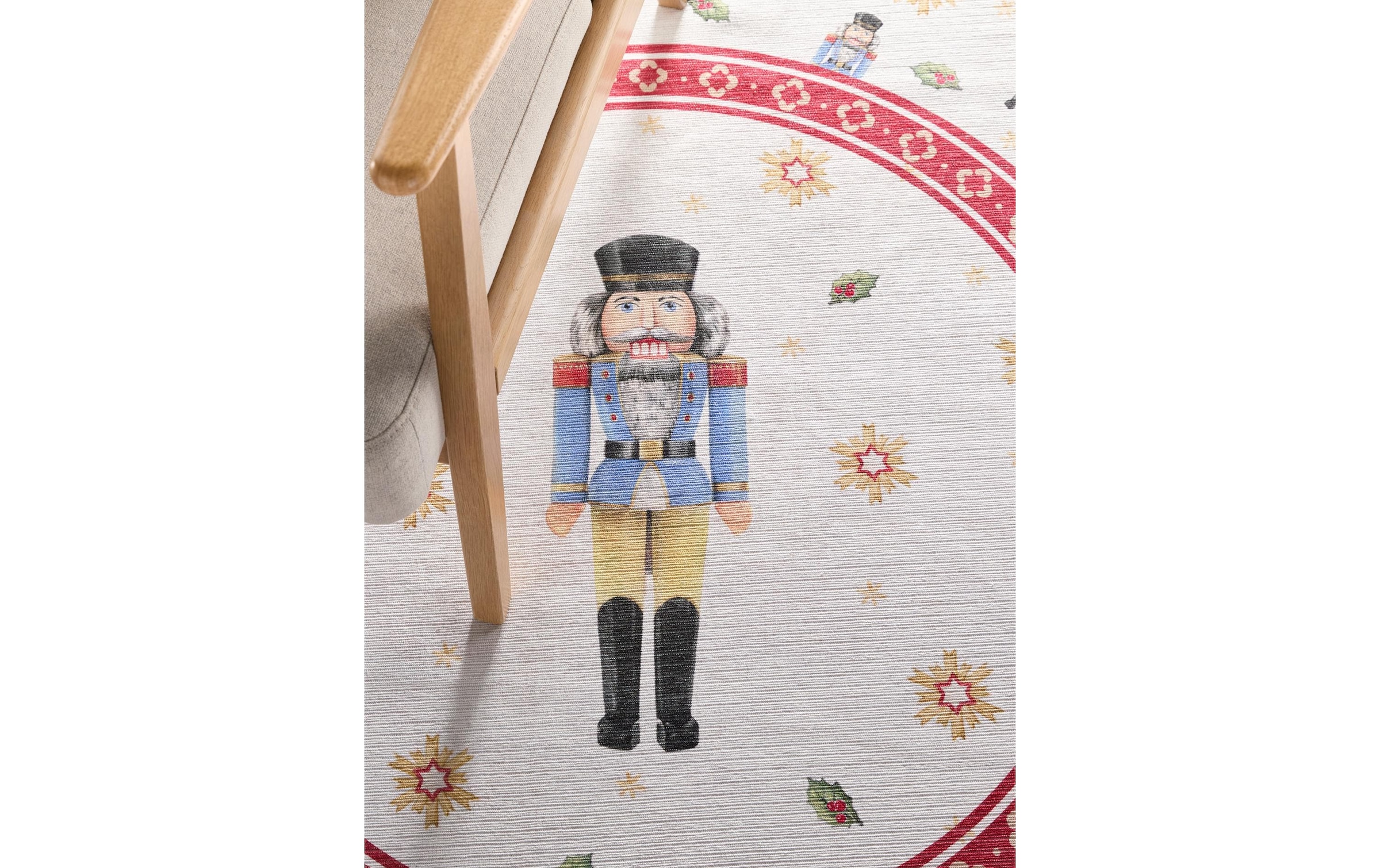 Villeroy & Boch Designteppich »Nussknacker 160 cm«