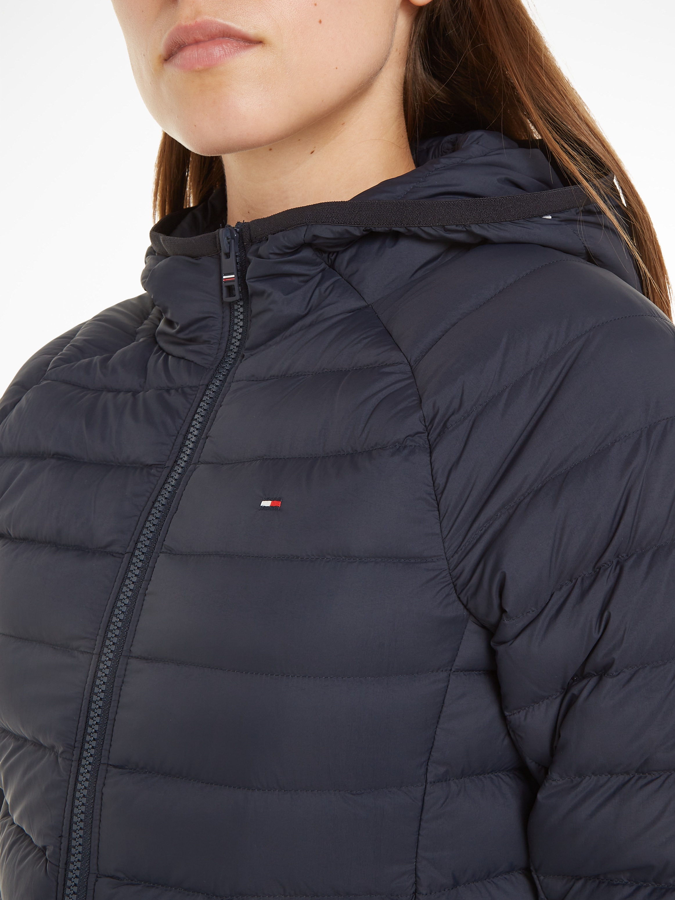 Tommy Hilfiger Steppjacke »SPORTY LW DOWN JACKET«, mit Kapuze, mit leichter Wattierung