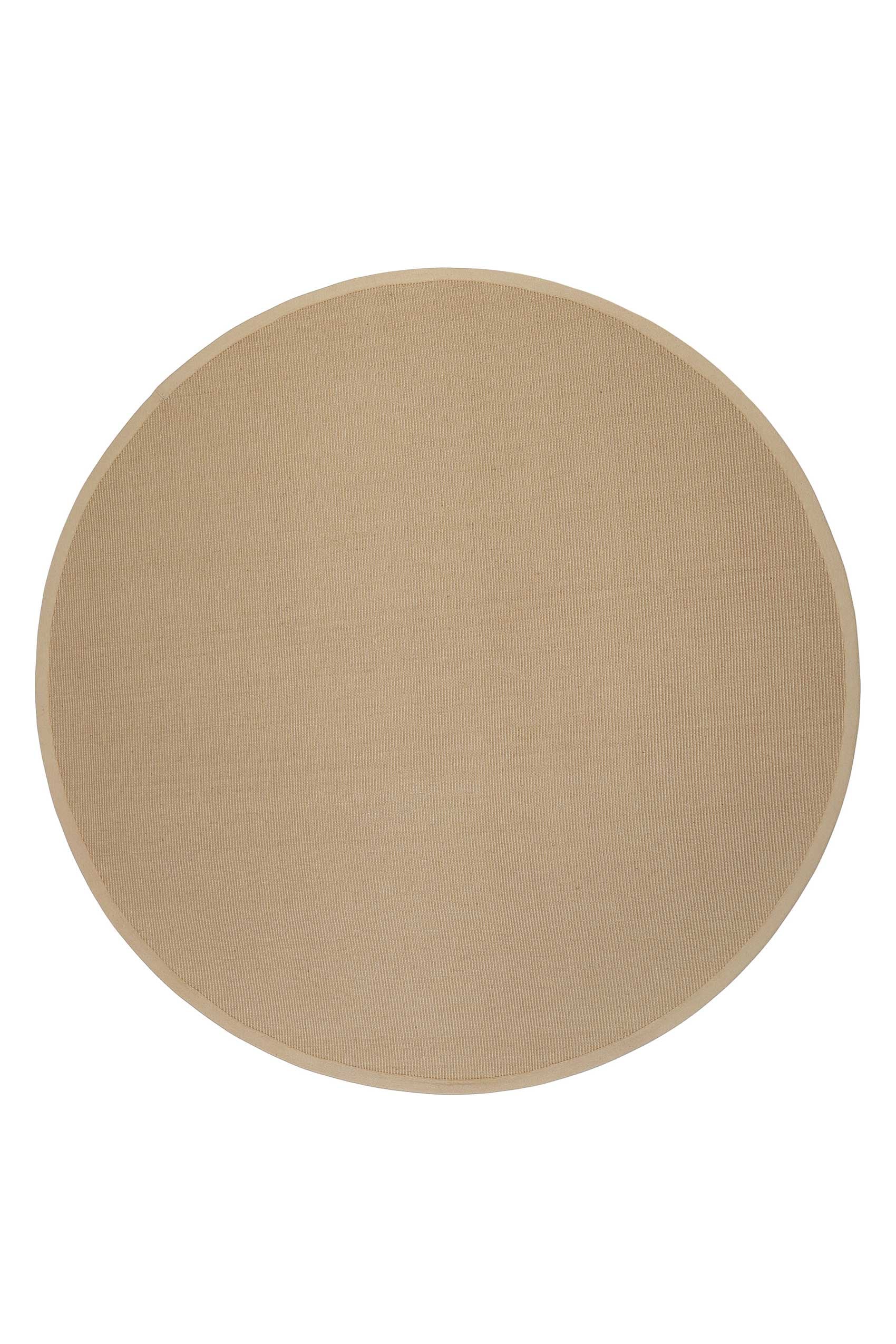 Image of Wecon home Teppich "Hugo one" rund 5 mm Höhe Naturfaser, Jute, Sisal-Optik, modern, pflegeleicht, Wohnzimmer