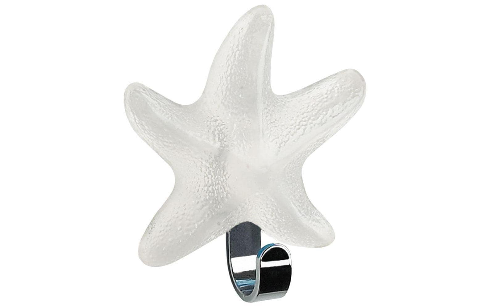 Handtuchhaken »Starfish Transparent/Weiss 1 kg«, Wassergeschützt