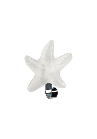 Handtuchhaken »Starfish Transparent/Weiss 1 kg«
