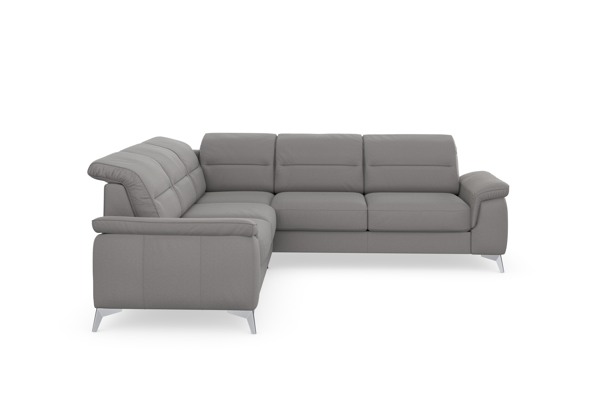 sit&more Canapé d'angle »Sinatra L-Form« optional mit Kopfteilverstellung und Armteilfunktion