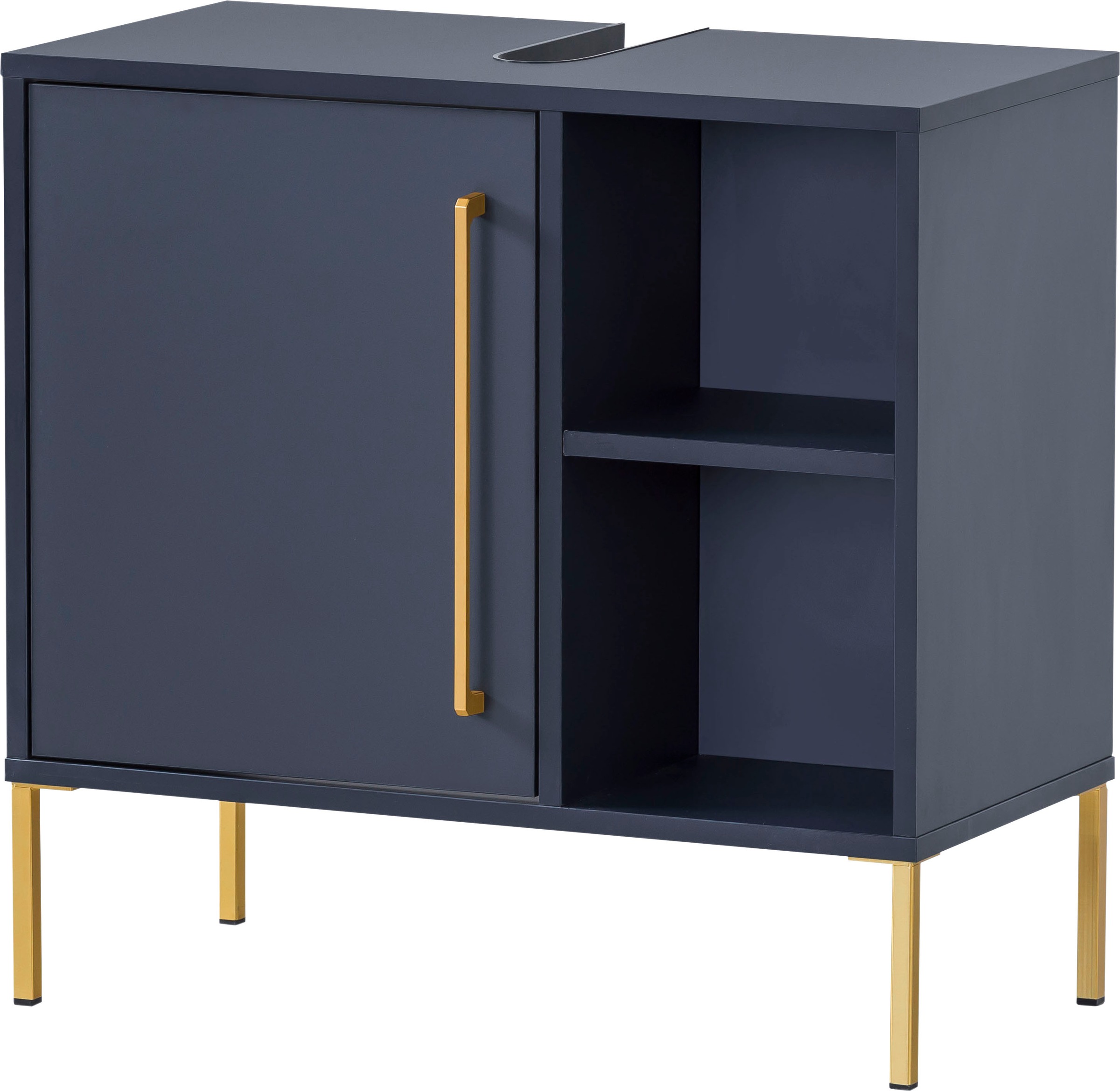Image of welltime Waschbeckenunterschrank "Kent, Waschbeckenunterschrank, Made in Germany, B: 65 cm" Solide Verarbeitung - Dieses Produkt ist in Deutschland gefertigt