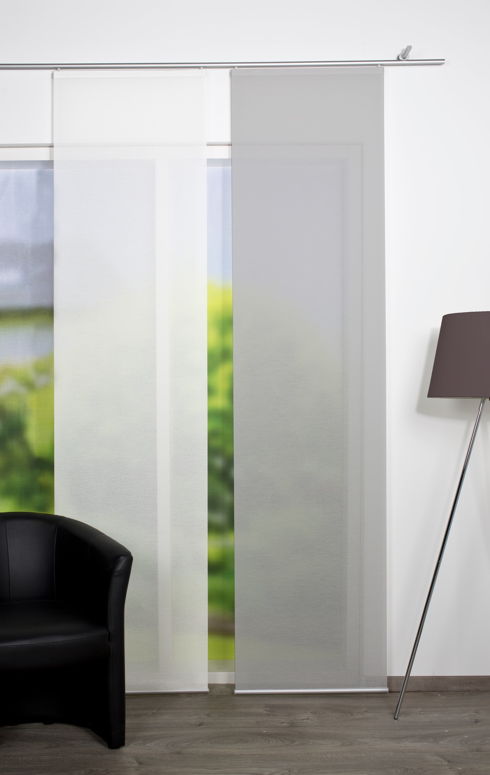 Vision S Rideau coulissant »ROM« Support de panneau 1 cuis tlg. store coulissant uni, bambou