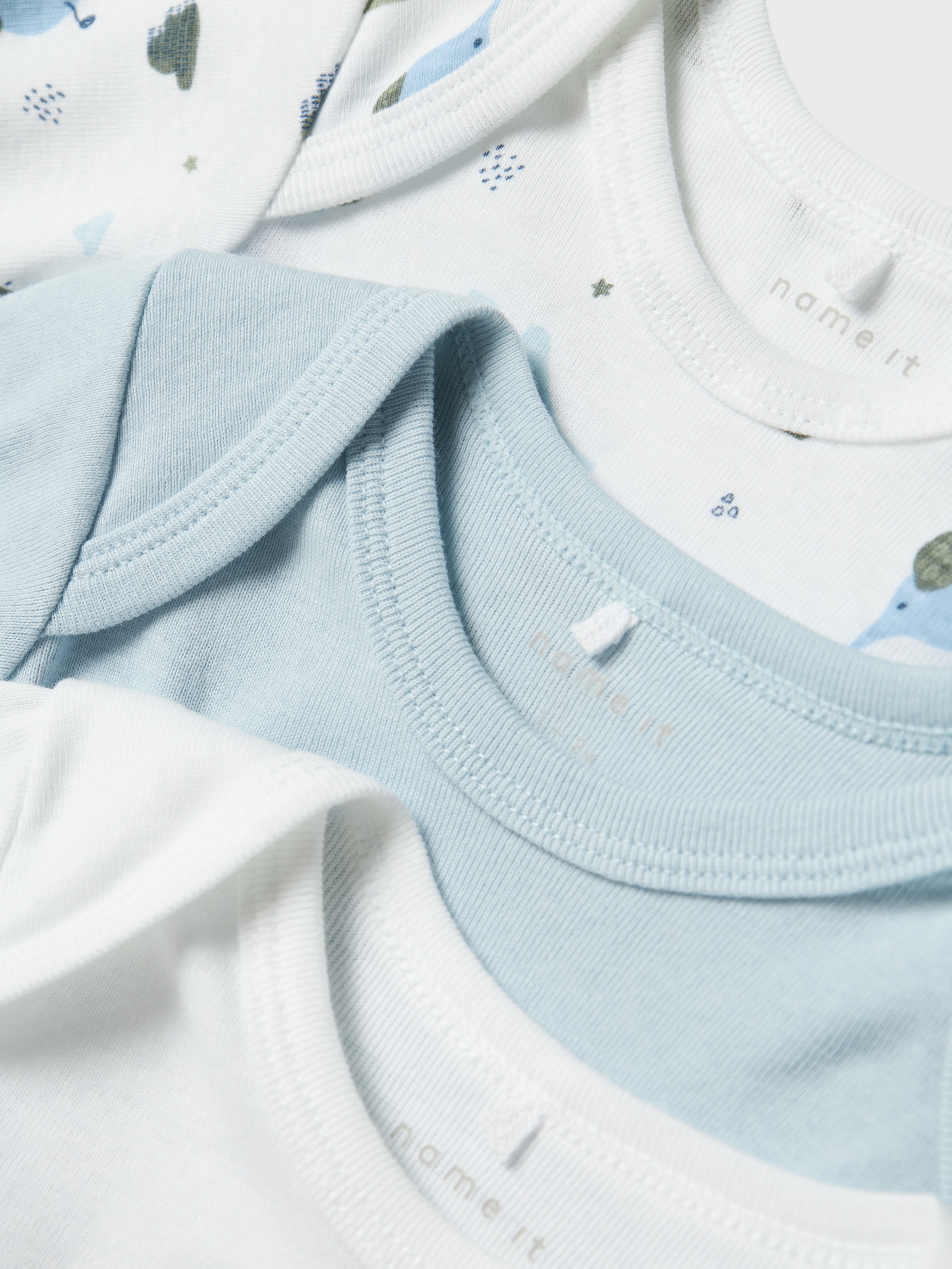 Name It Schlafoverall »NBMBODY 3P LS BABY ELEPHANT NOOS« Packung, 3 Stk.