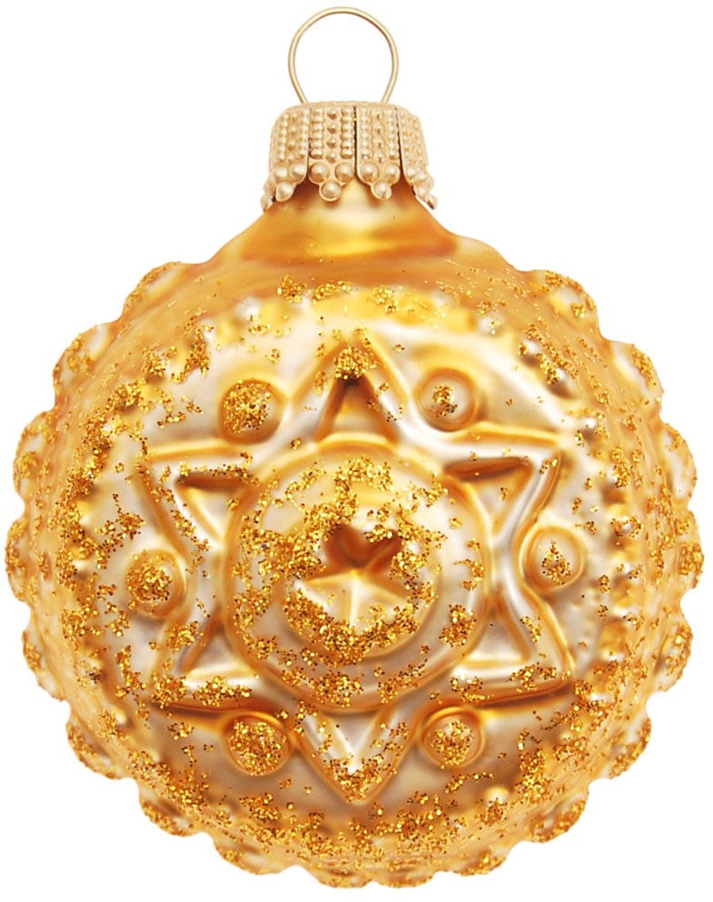 Krebs Glas Lauscha Christbaumschmuck »Glaskugelformen, Breite ca. 5 cm« Weihnachtsdeko, Christbaumkugeln aus Glas, Weihnachtsbaumkugel