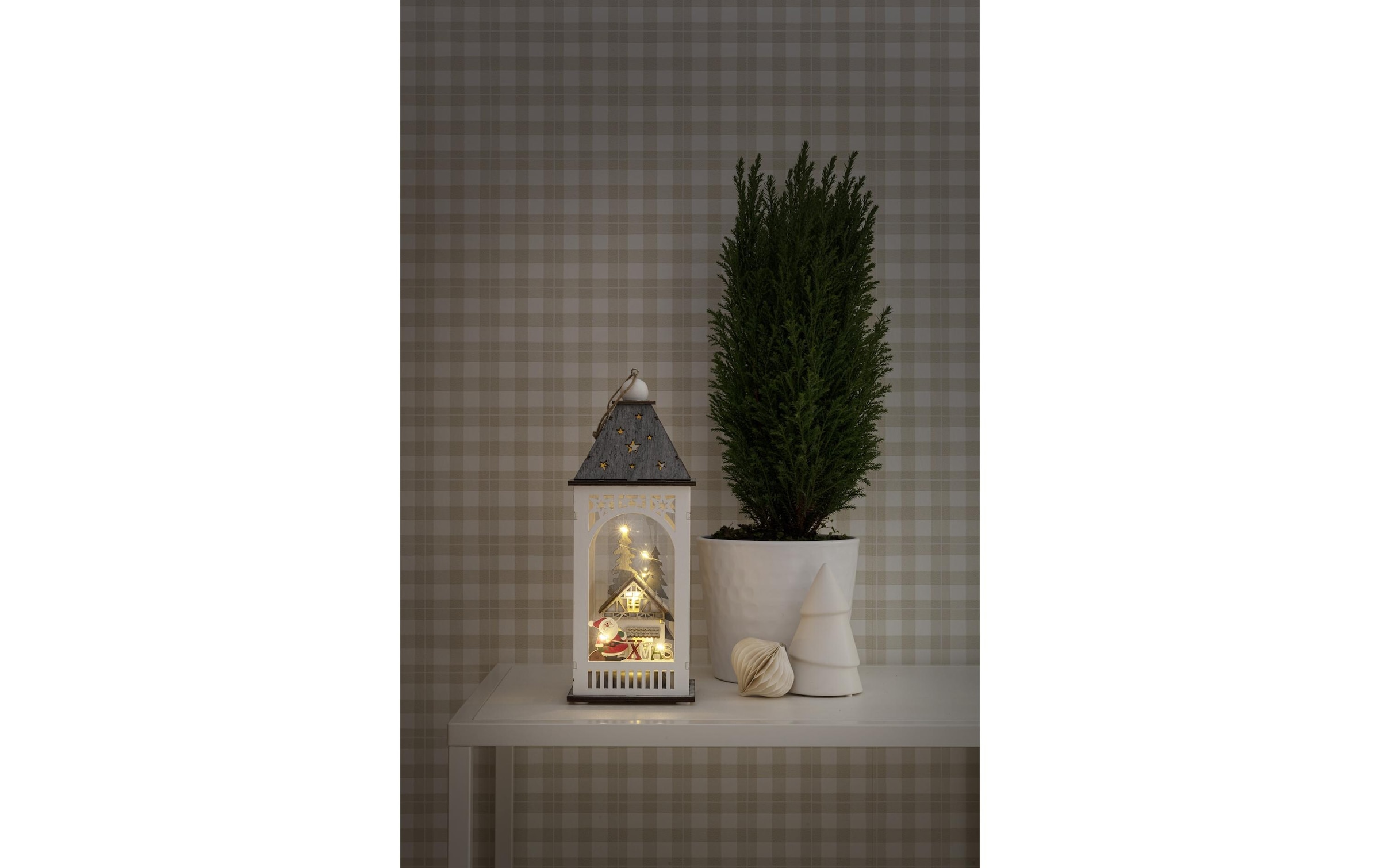 KONSTSMIDE Lanterne LED »Haus 11 x 11 x 29 cm«