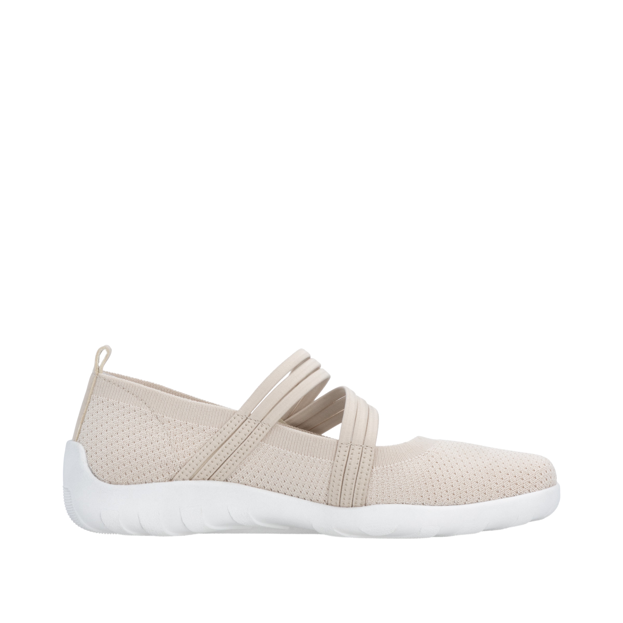 Remonte Riemchenballerina  Slipper, Schlupfschuh, Sommerschuh, Klettschuh mit Softfussbett