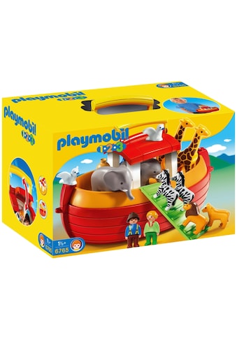 Konstruktions-Spielset »Meine Mitnehm-Arche Noah (6765), Playmobil 1-2-3«