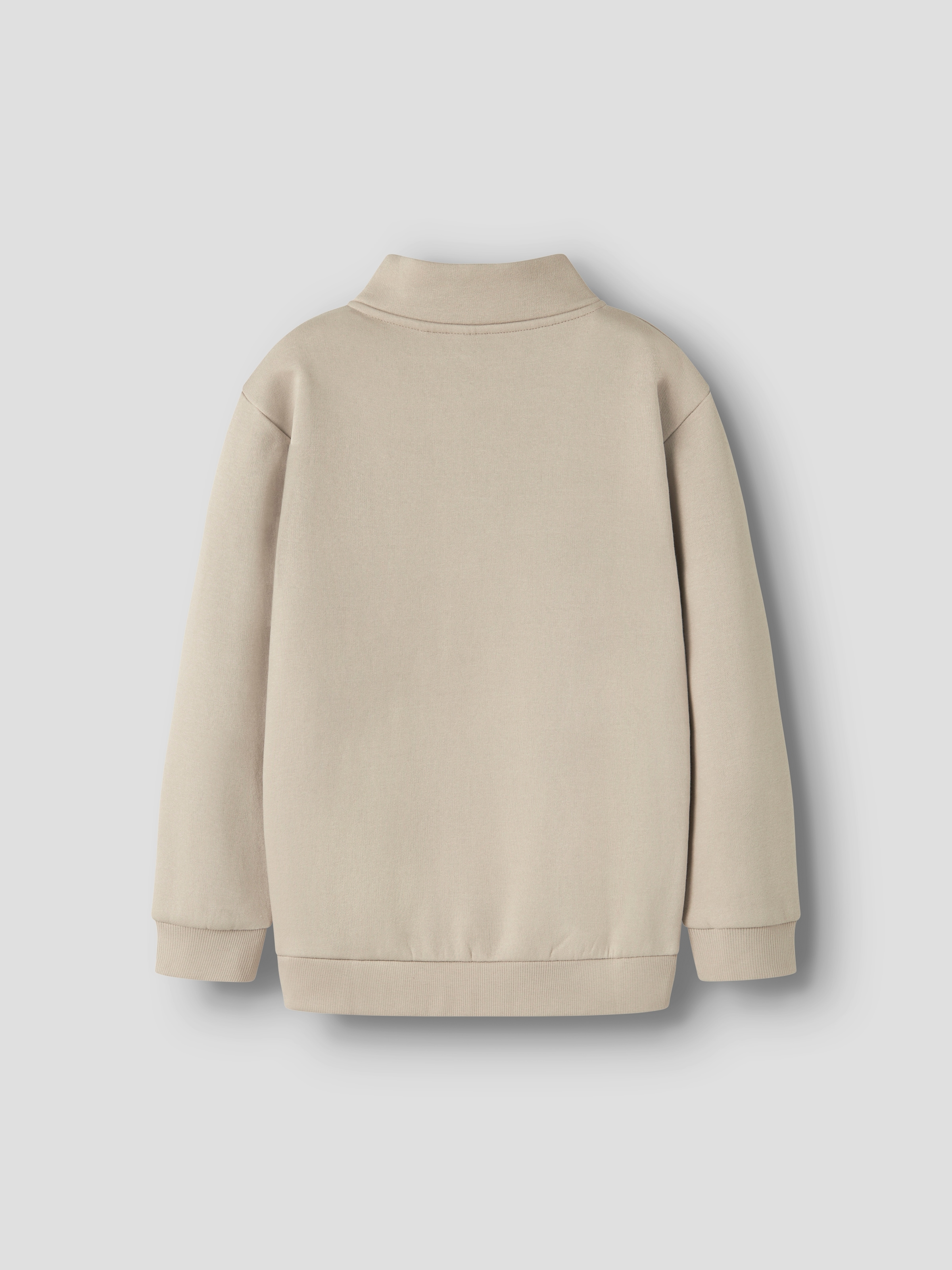 Name It Sweatshirt »NKMBRODY LS NREG SWEAT ZIP BRU NOOS«, mit Stehkragen und kurzem Reissverschluss