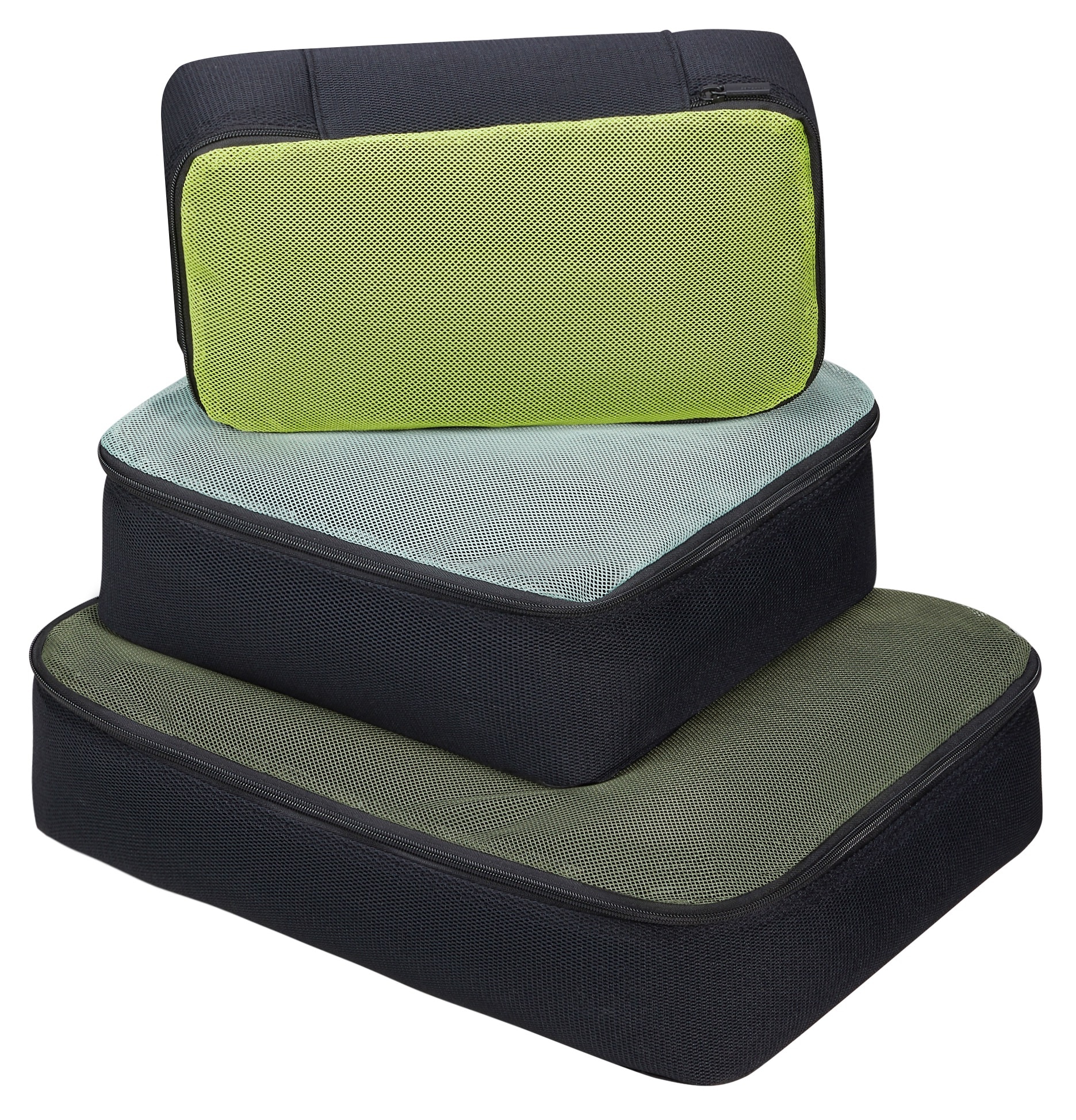 Samsonite Hartschalen-Trolley »RESTACKD, verschiedene Grössen und Farben«, (mit Packtaschen), 4 Rollen, Reisekoffer mit TSA Schloss Volumenerweiterung Packtaschen