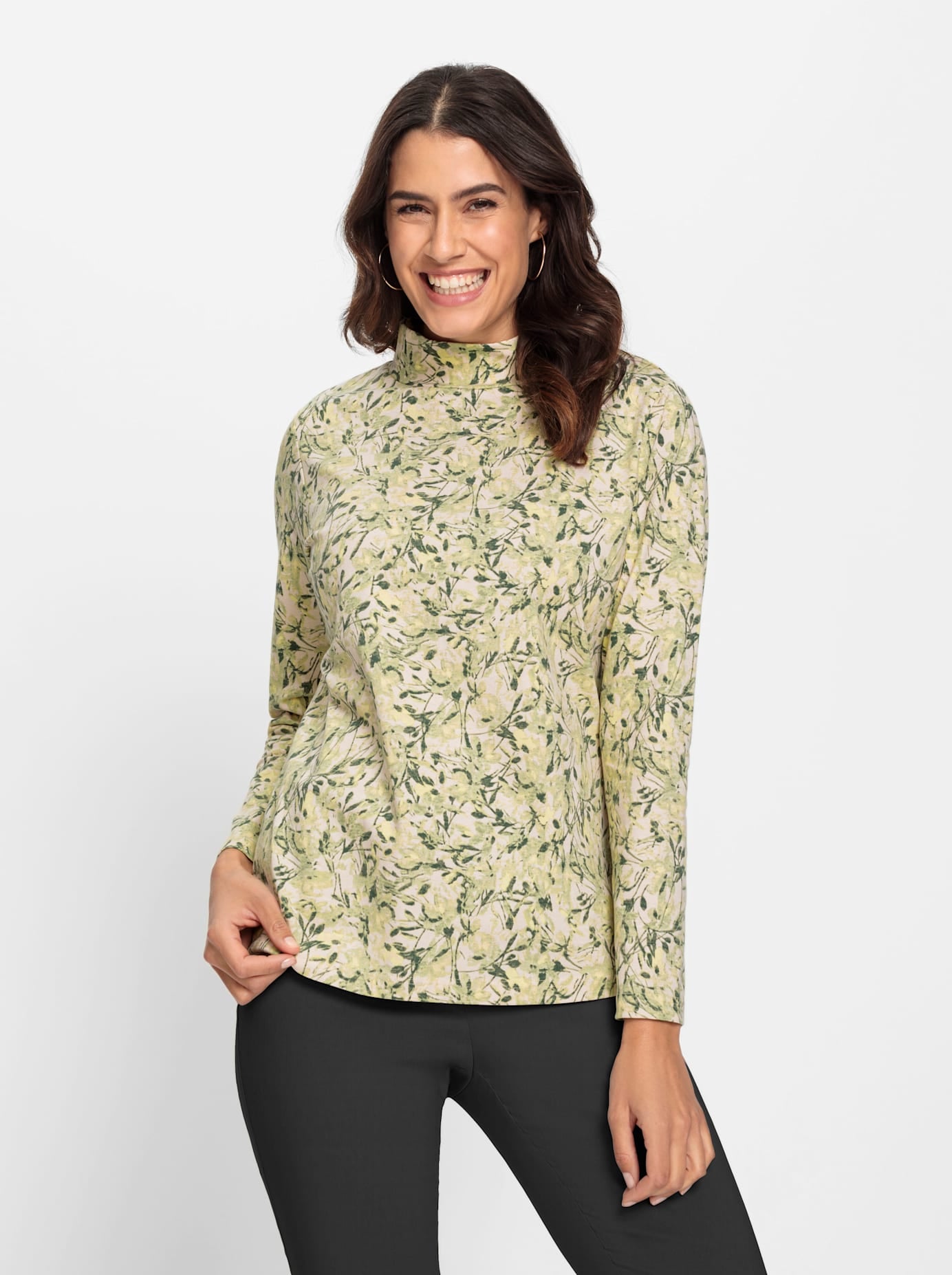Inspirationen Langarmshirt »Shirt«, (1 tlg.)