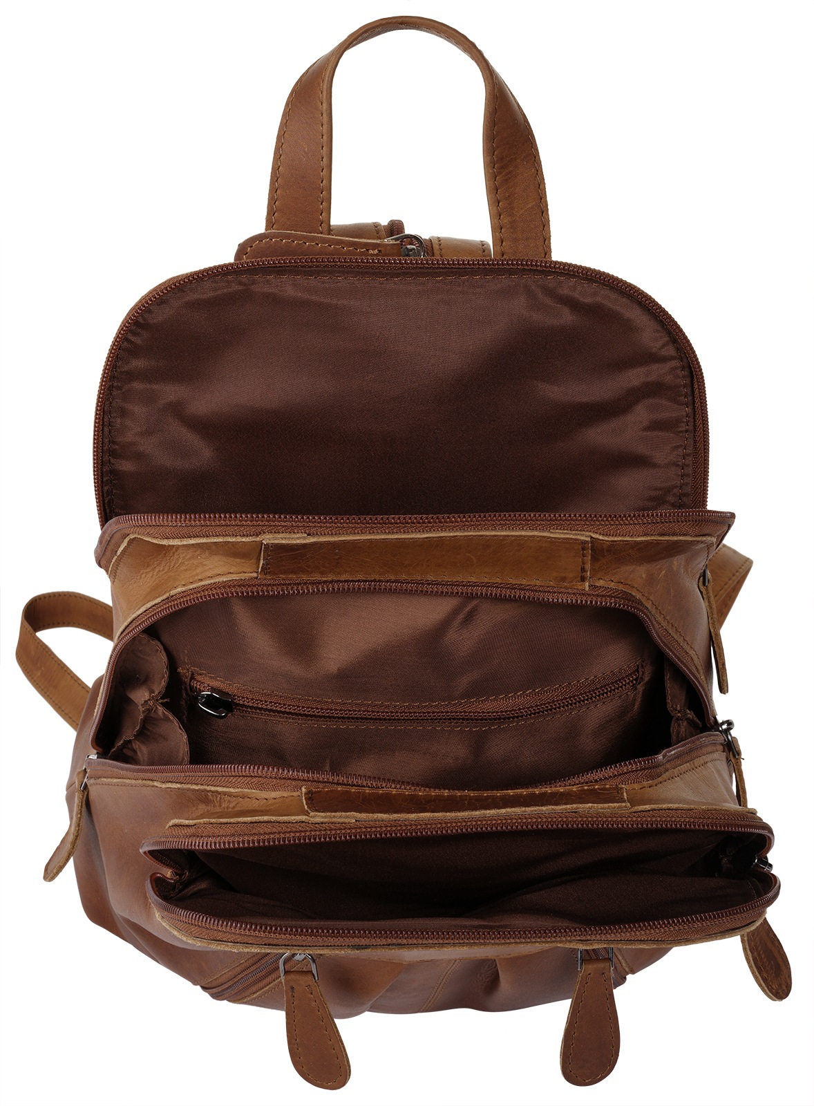 Cluty Cityrucksack, echt Leder