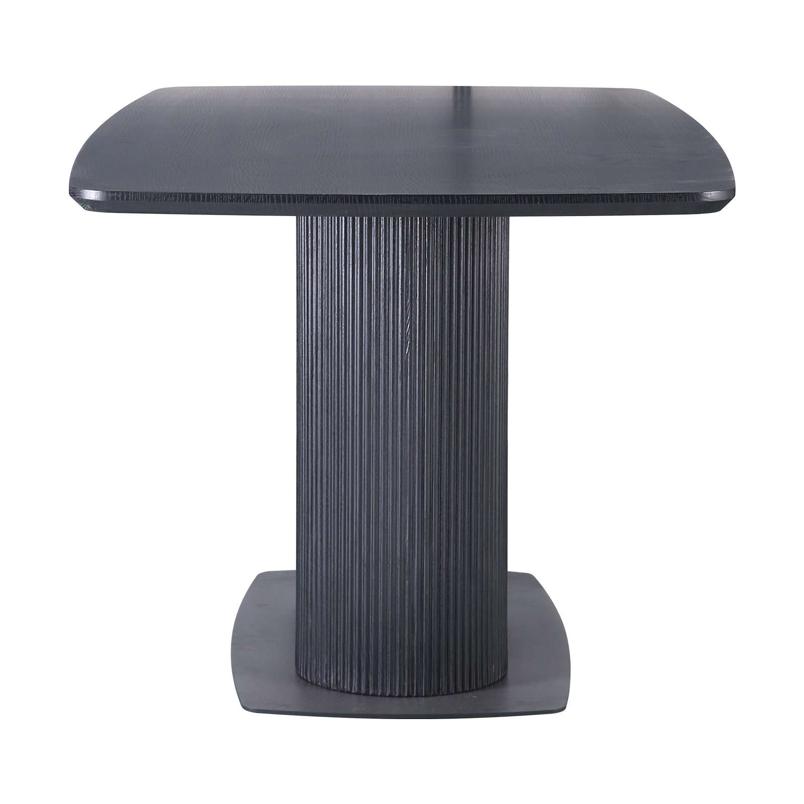 GOODproduct Esstisch »Daleton« Tischplatte und Standfuss mit Holzstruktur, pflegeleicht, Höhe 76 cm