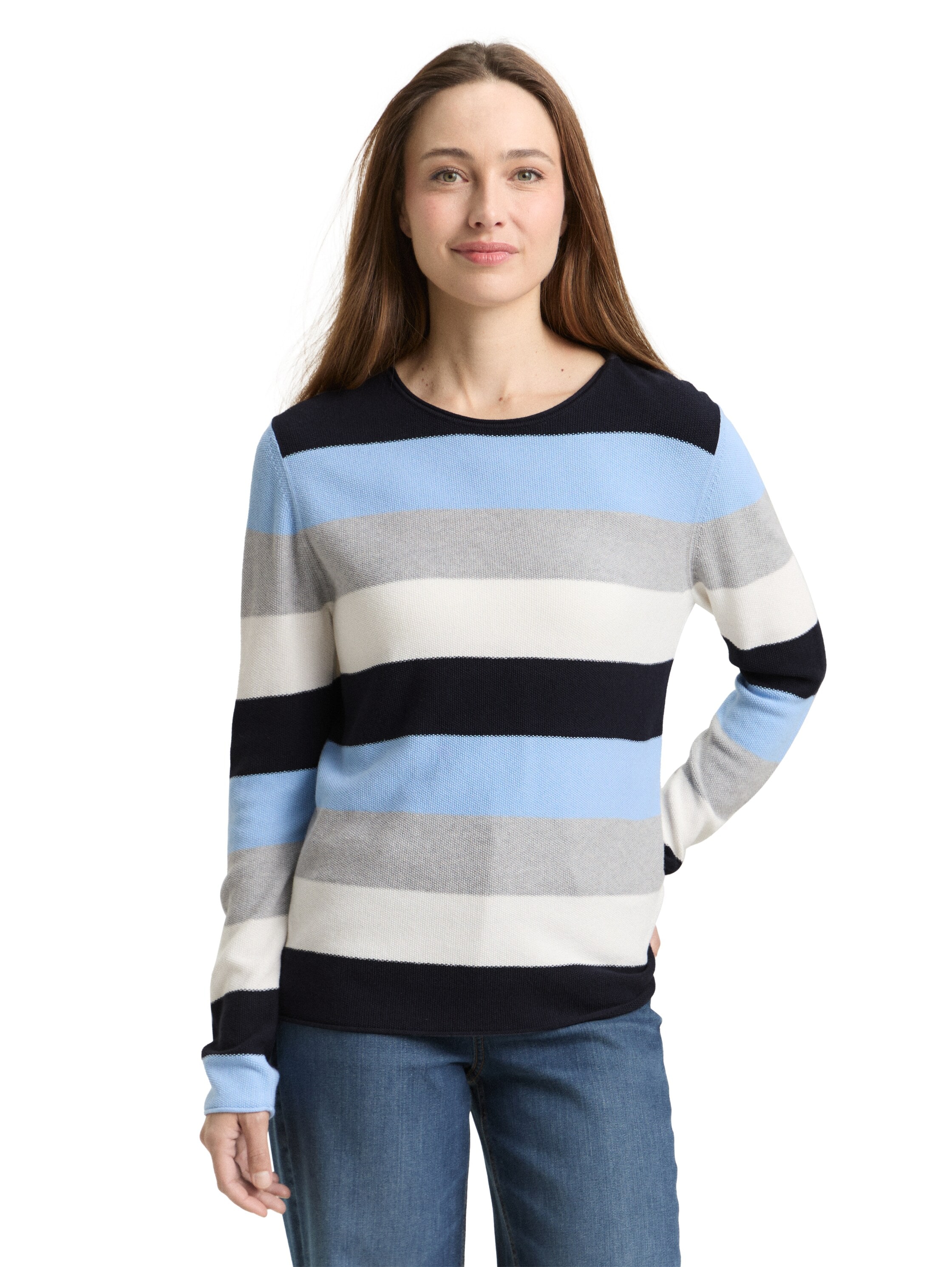 Image of TOM TAILOR Strickpullover "Otto" mit Viskose