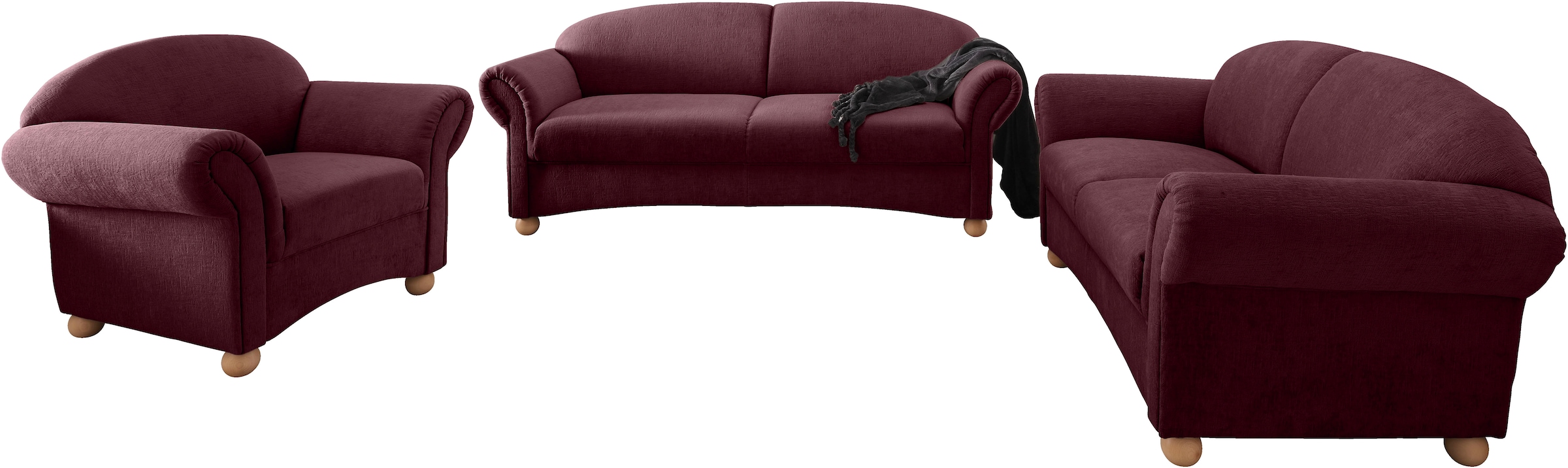 Home affaire Sessel »Torello bequem und zeitlos, Breite 90cm« 1 Stk. tlg.