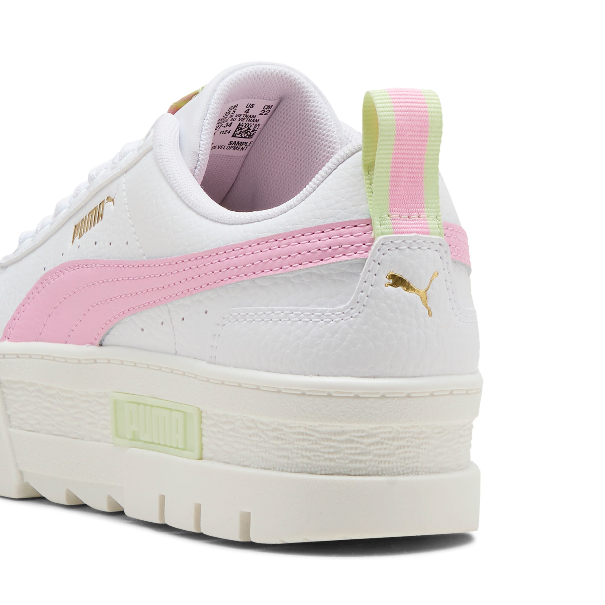 PUMA Sneakers »MAYZE LTH JR«  mit strukturierter Plateau-Gummisohle, herausnehmbare Innensohle