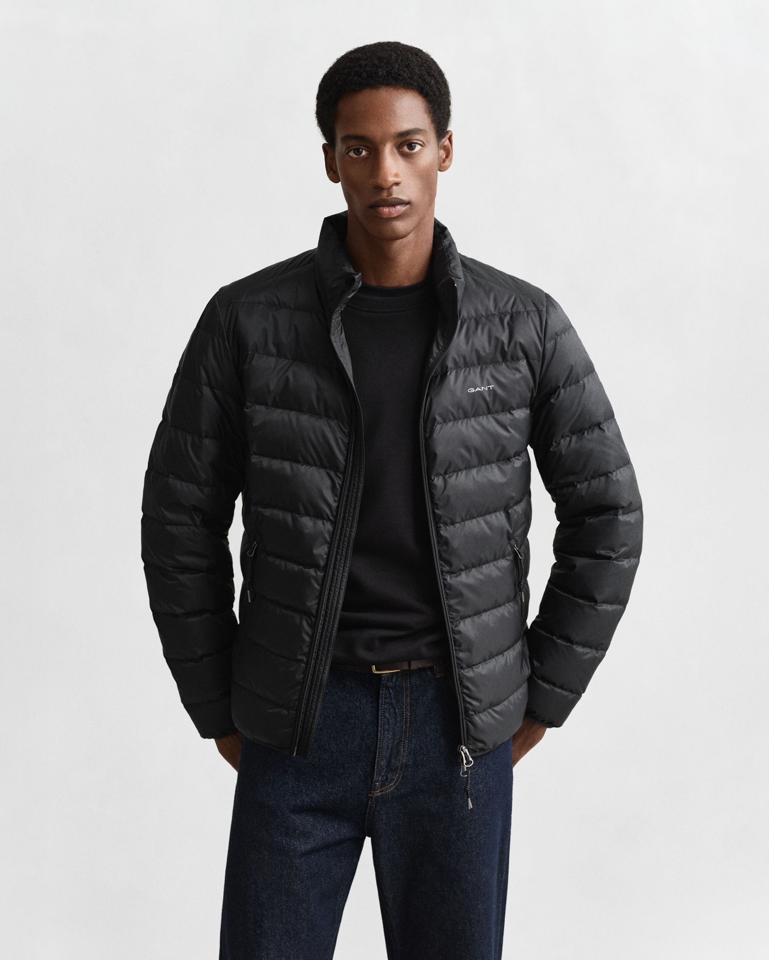 Gant Veste matelassée »LIGHT DOWN JACKET« 2-Wege-Reissverschluss, Übergangsjacke, regular fit
