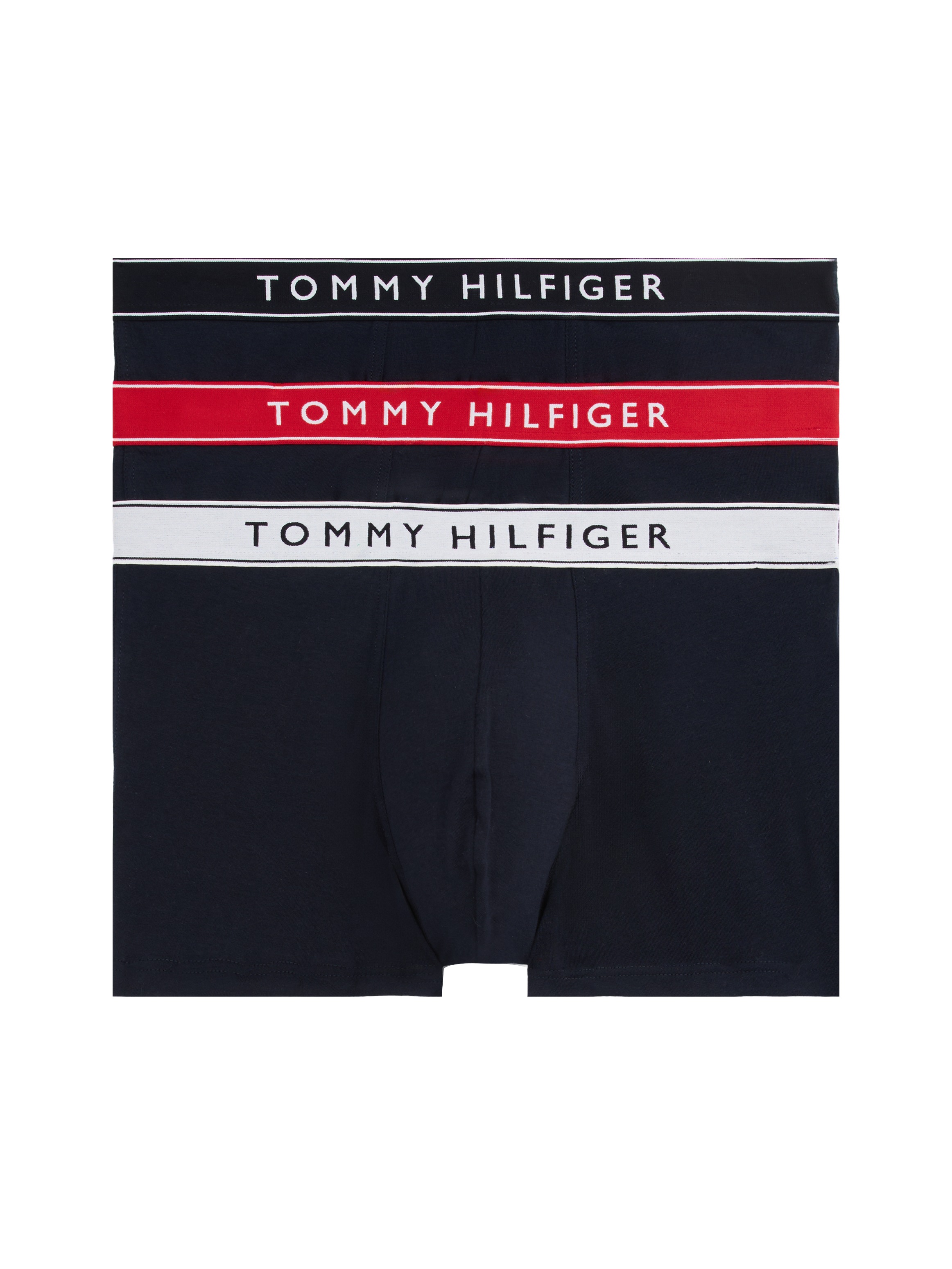 Tommy Hilfiger Underwear Trunk »3P TRUNK WB«, (Packung, 3 St., 3er), mit Logobund