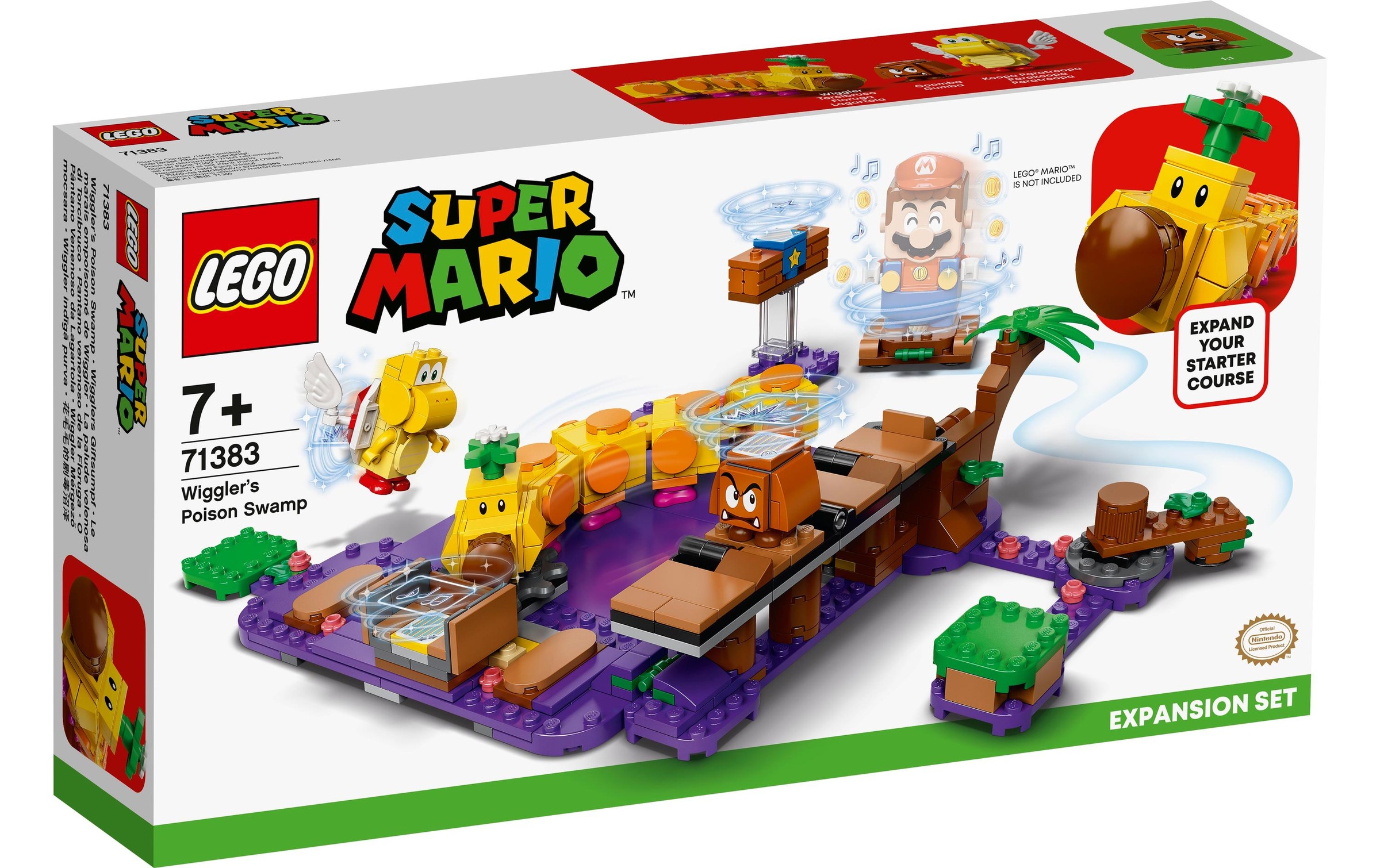 Image of LEGO® Spielbausteine »Super Mario Wigglers Giftsumpf - Erweiterungsset 71383« bei Ackermann Versand Schweiz