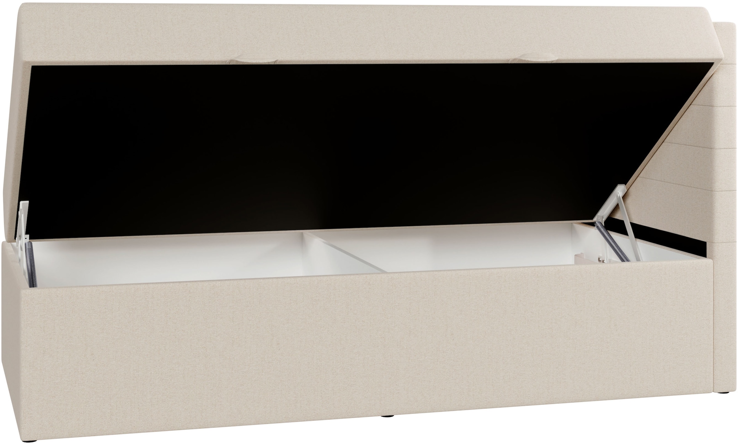 FORTE Einzelbett »LUNO inkl. Bettkasten, Breite: 100cm«