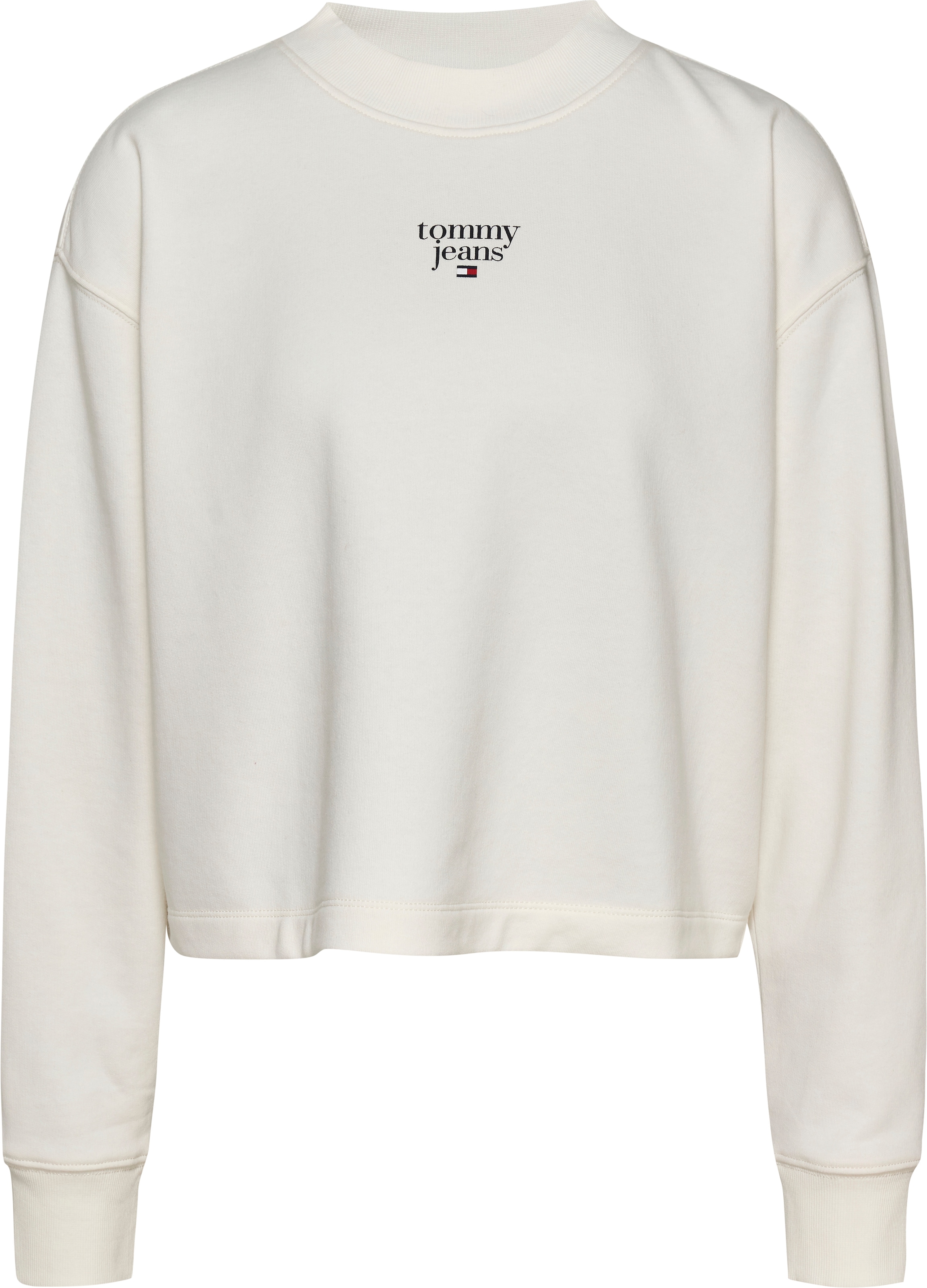 Tommy Jeans Curve Sweatshirt »TJW ESSENTIAL LOGO 1 CREW EXT«, in Grossen Grössen mit Logoschriftzug
