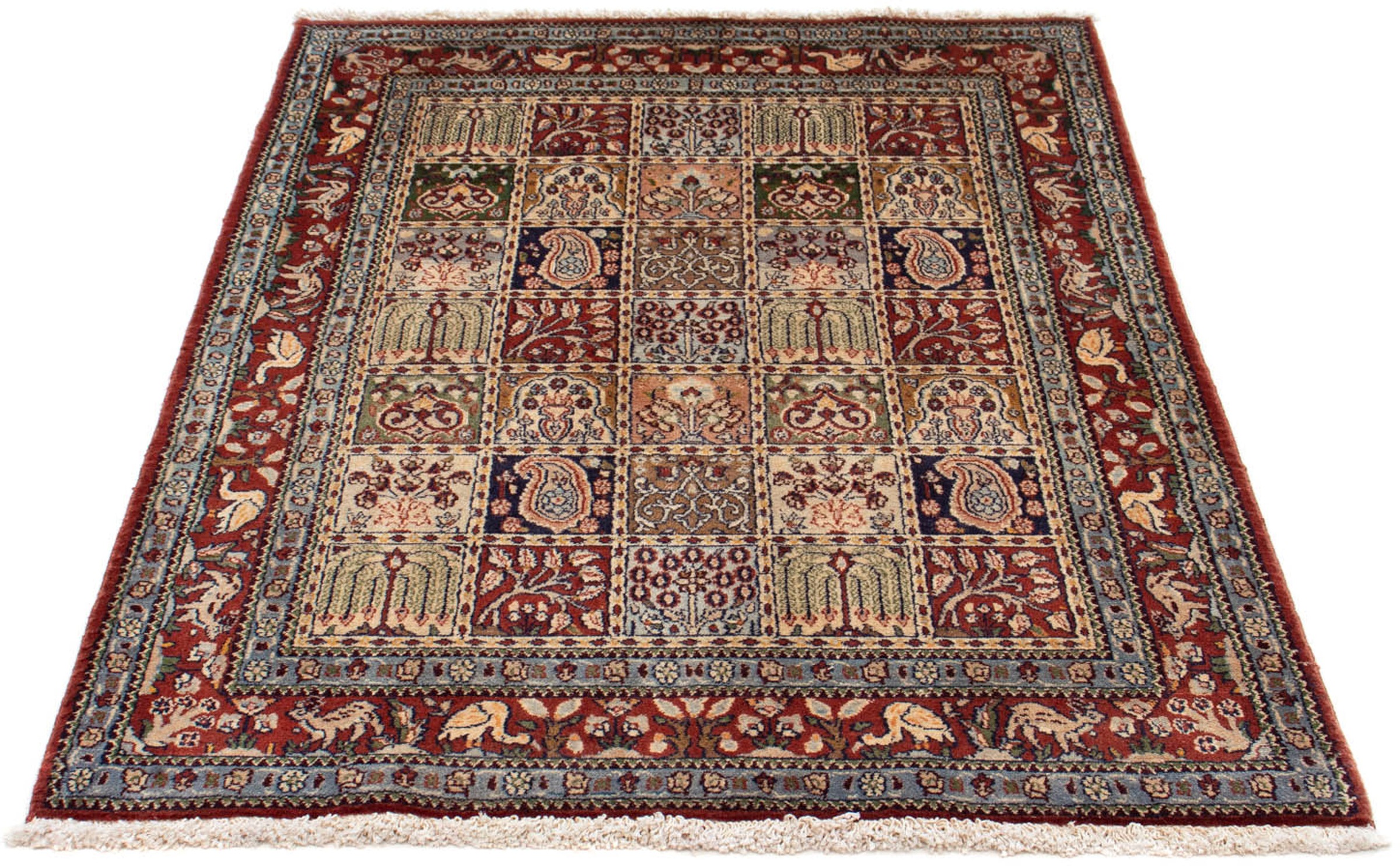 Image of morgenland Orientteppich »Perser - Classic - 143 x 101 cm - mehrfarbig«, rechteckig, 10 mm Höhe, Wohnzimmer, Handgeknüpft, Einzelstück mit Zertifikat bei Ackermann Versand Schweiz