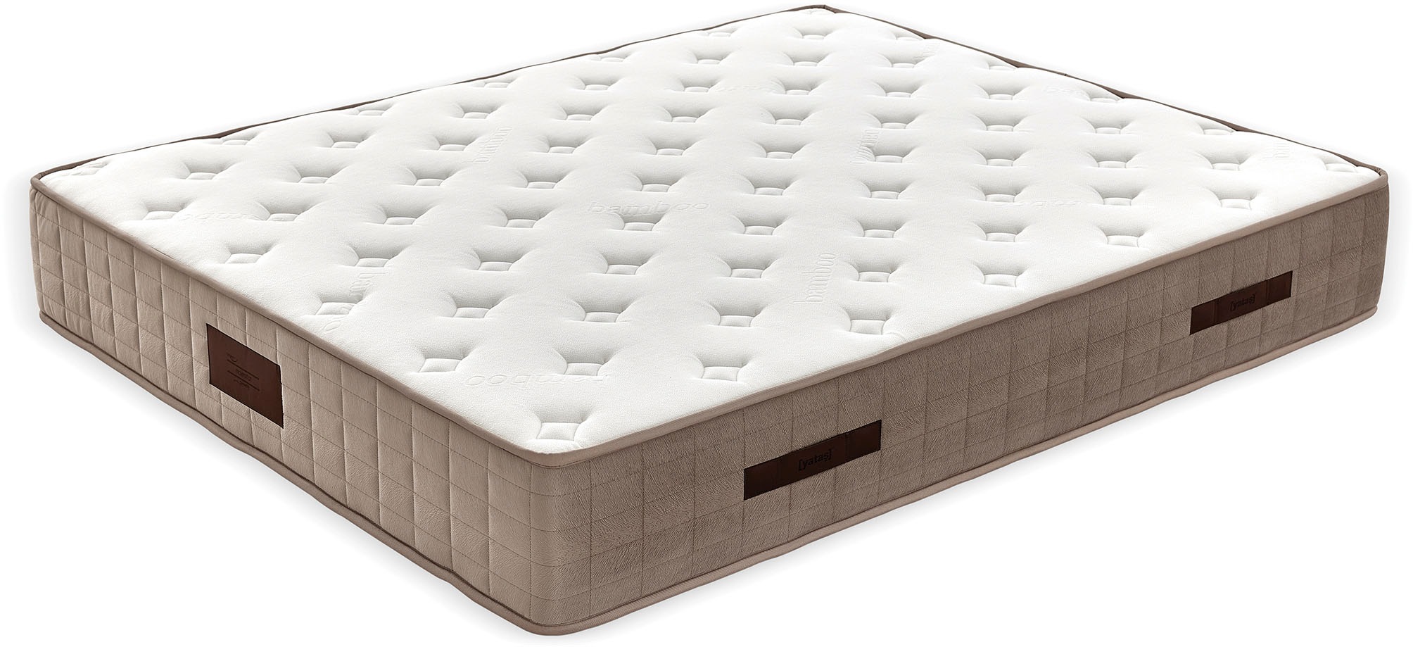 Image of Yatas Taschenfederkernmatratze »Majestät Premium«, 30 cm cm hoch, 416 Federn, (1 St.), 3 Härten System-Feder, unterstützt jede Körperform bis 120 kg, jetzt neu in 2 Bezugsvarianten erhältlich! bei Ackermann Versand Schweiz