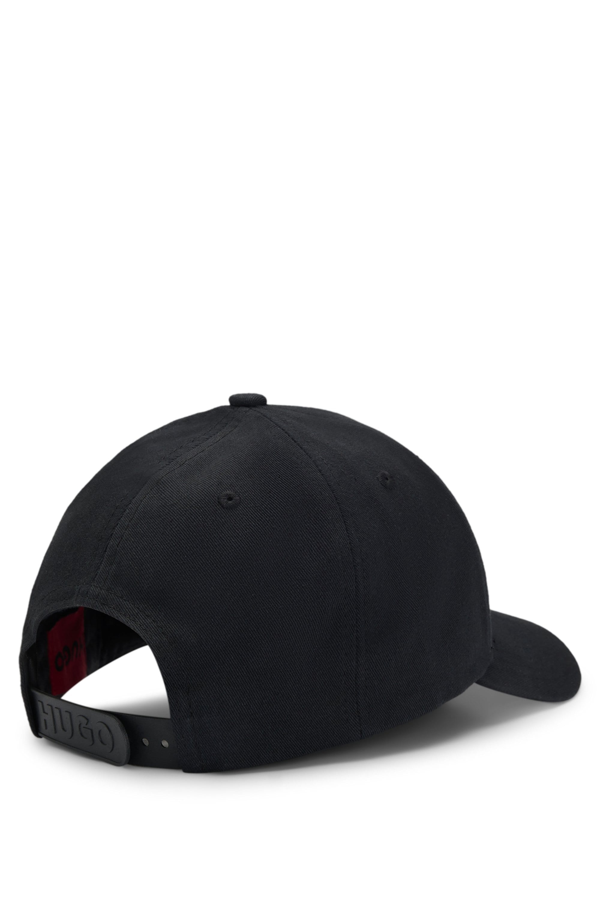 HUGO Fitted Cap »Jude-Stacked«, mit 3D Logostickerei, verstellbarer Verschluss