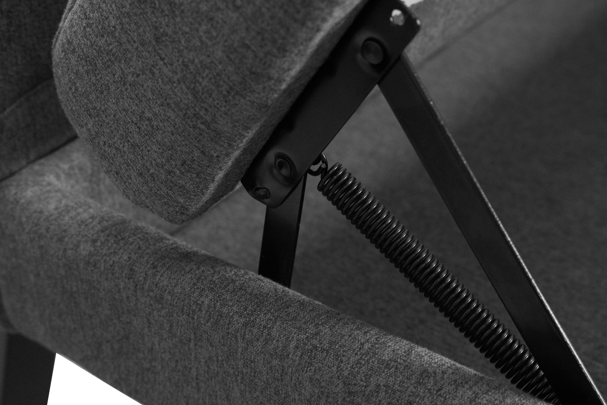 GOODproduct Eckbank »Geranie, Sitz -und Rücken gepolstert, Knopfheftung« zwei Bezugsstoffe, zwei Stofffarben, pulverbeschichtetes Metallgestell