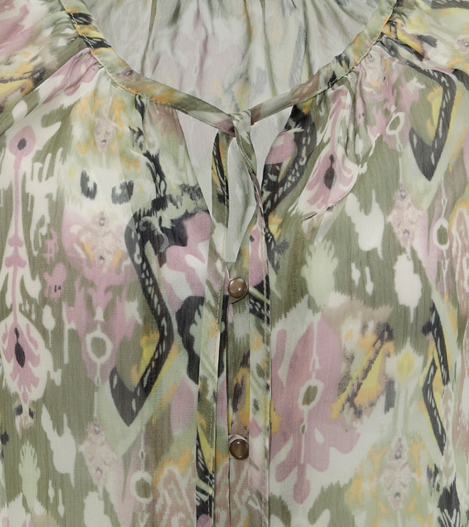 Aniston SELECTED Chiffonbluse, aus transparentem Chiffon