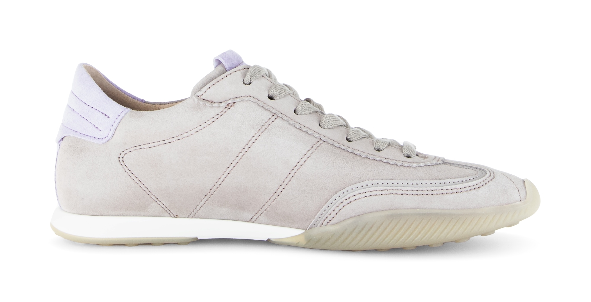 Gabor Sneaker  Freizeitschuh, Halbschuh, Schnürschuh mit Ziernähten