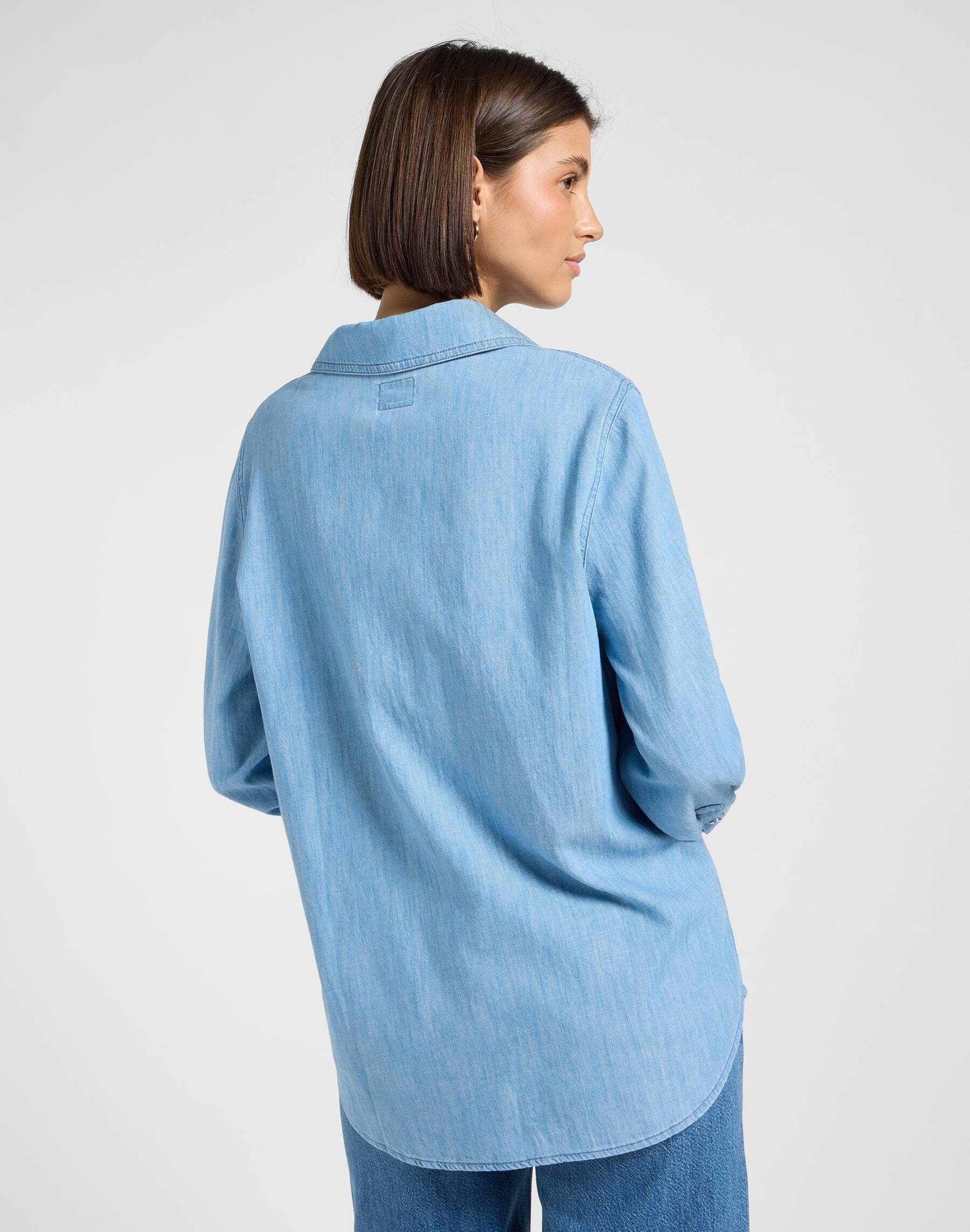 Lee® Jeansbluse »Lee Jeanshemd Balloon Sleeve Shirt«