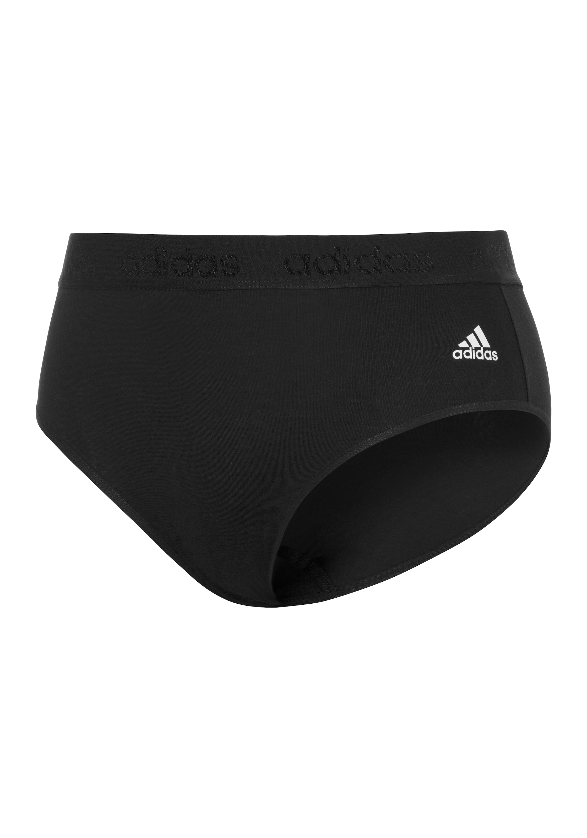 adidas Sportswear Bikinislip »"Smart Cotton"«, (2er-Pack), mit verbesserter Atmungsaktivität