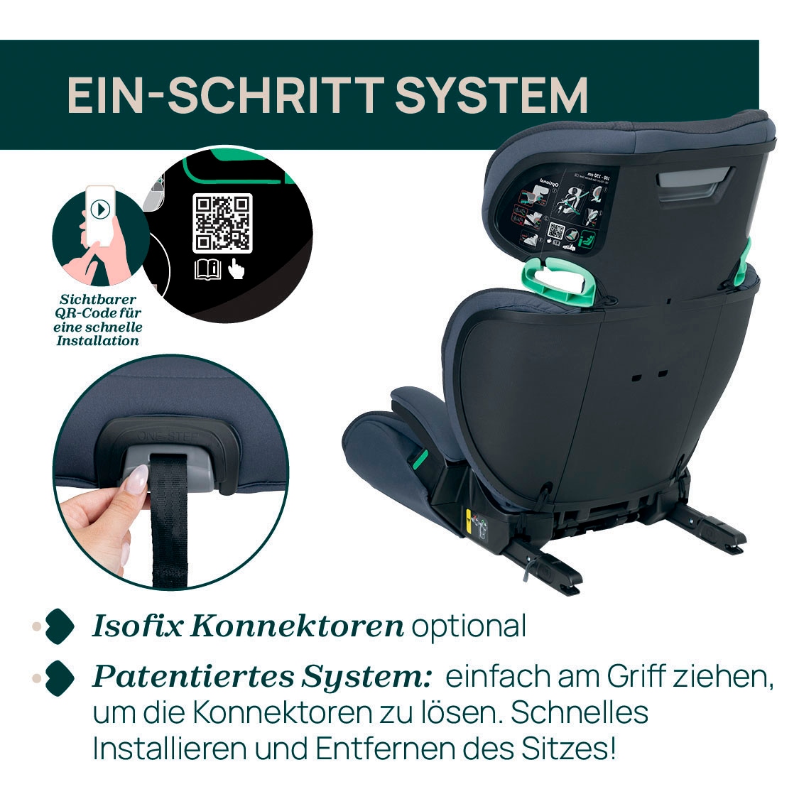 Chicco Siège auto pour enfant »Quizy i-Size« (100-150 cm)