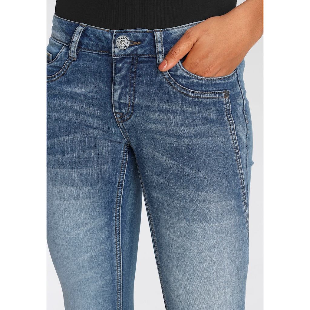Arizona 7/8-Jeans »mit Keileinsätzen«