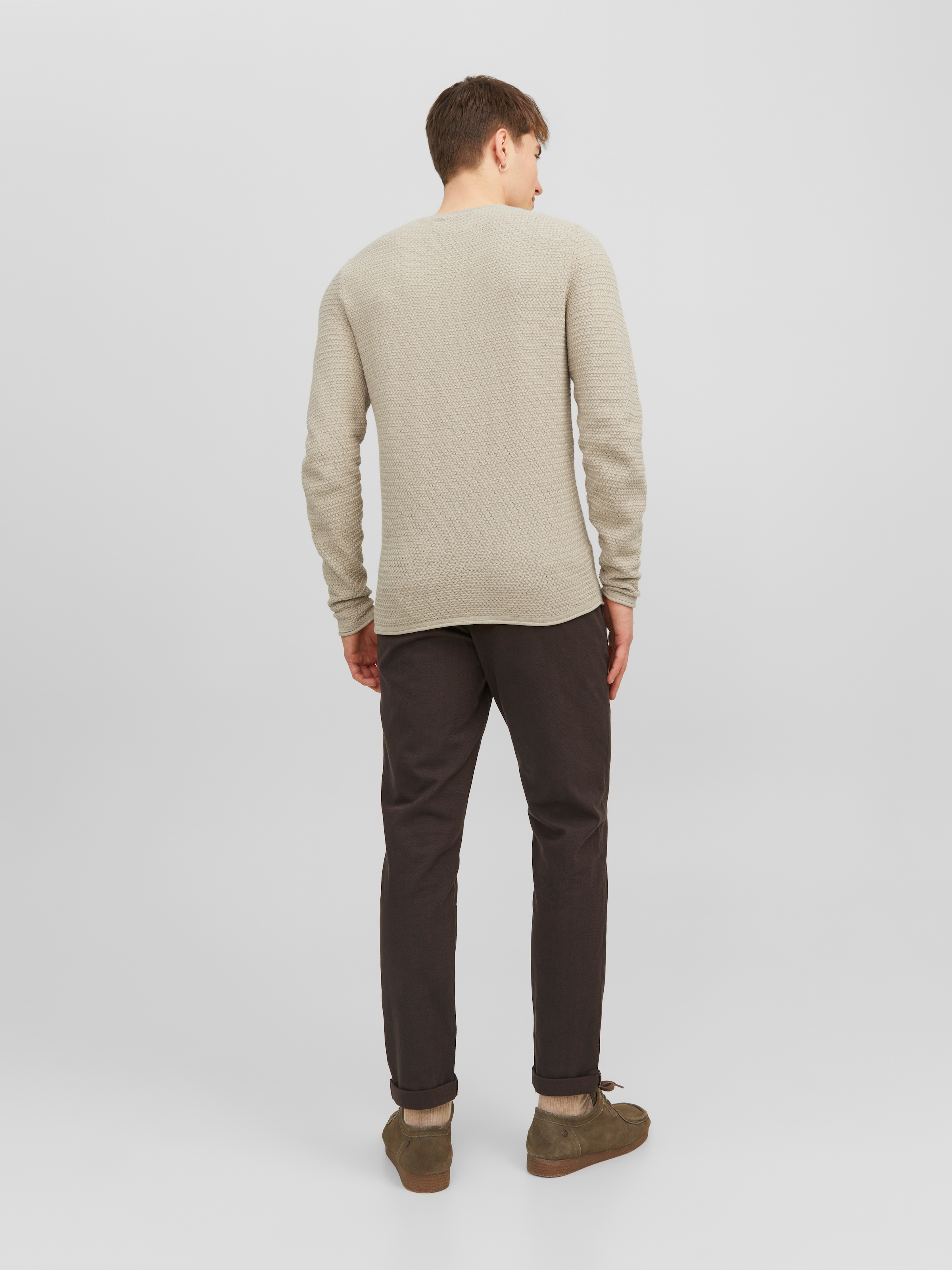 Jack & Jones Rundhalspullover »JPRBLUMIGUEL KNIT CREW NECK NOOS«