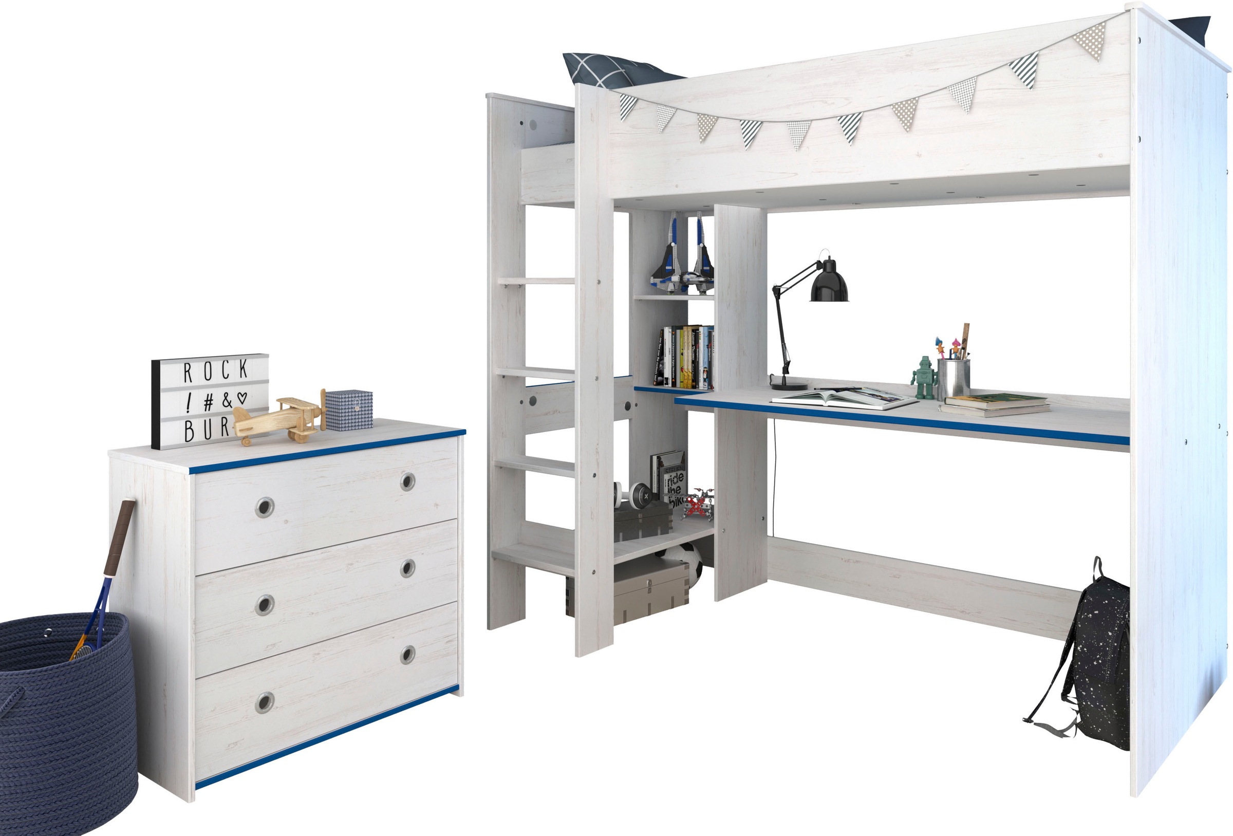 Parisot Jugendzimmer-Set »Smoozy_29«, (2 tlg.)